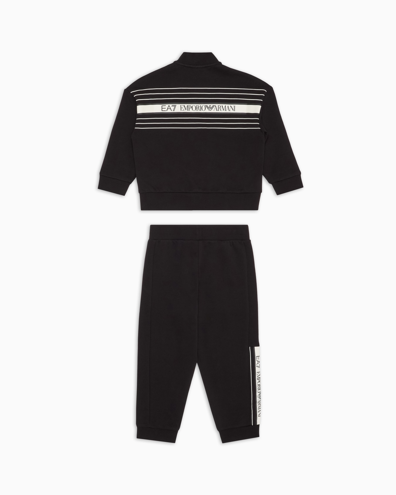 Cotton Logo Series Boy Tracksuit EA7