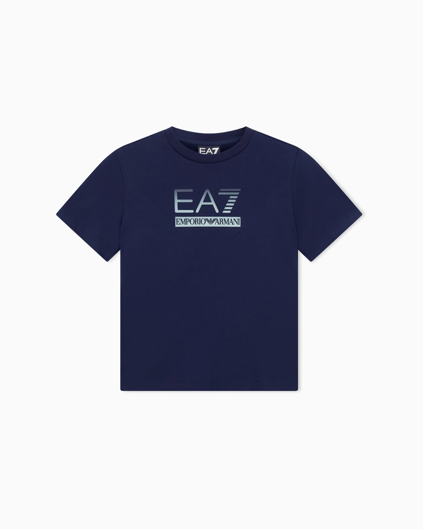 Visibility Boy pure cotton crew-neck T-shirt Slide 0