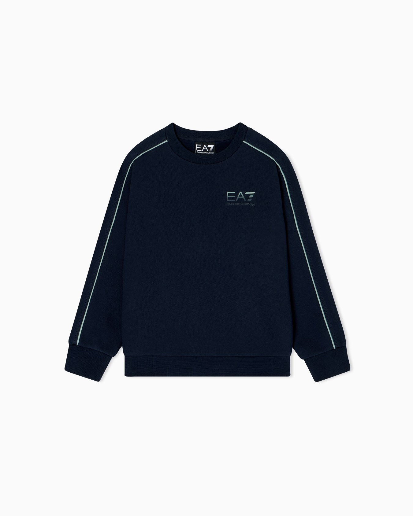 Sudadera de cuello redondo Visibility Boy en mezcla de algodón orgánico ASV Diapositiva 0