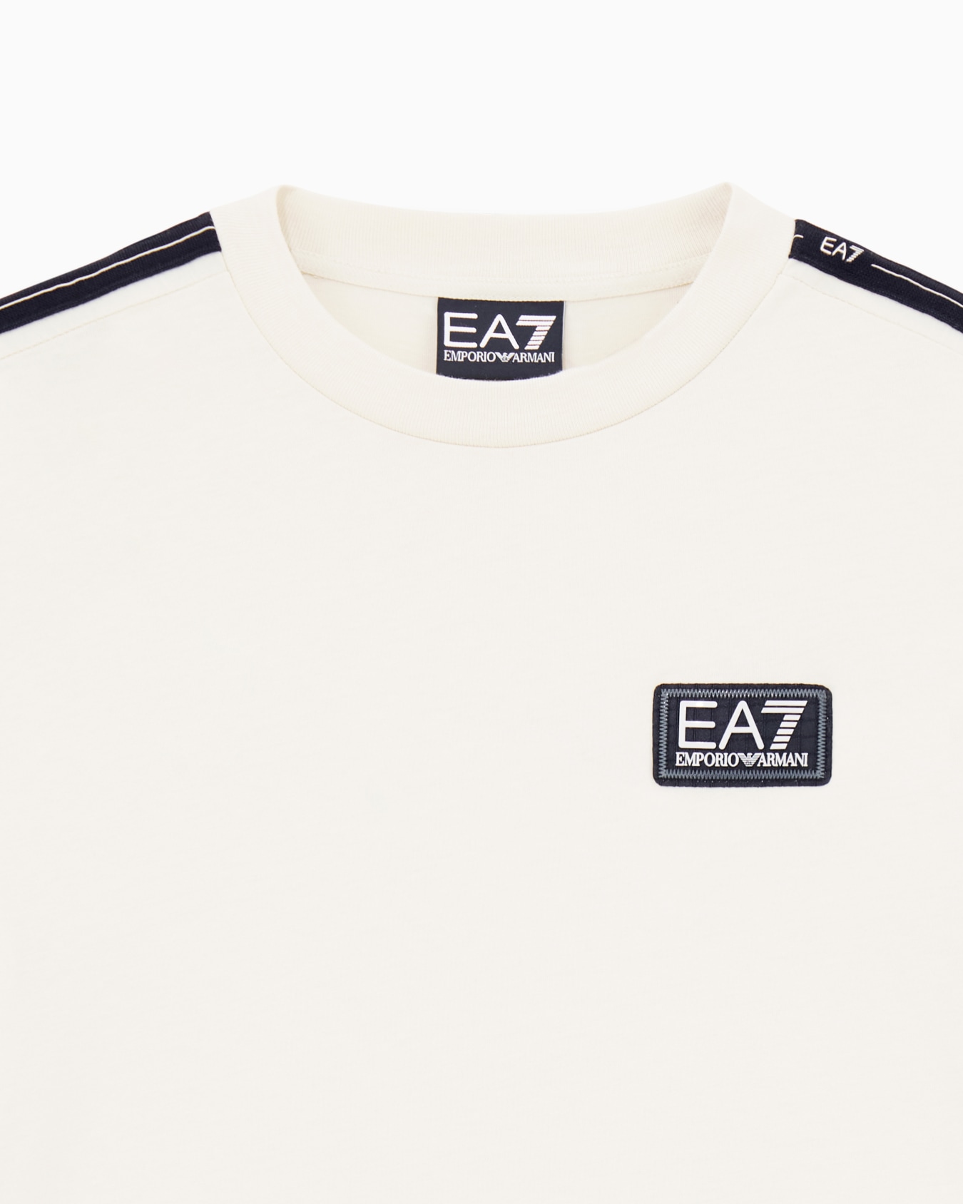 T-shirt girocollo Logo Series Boy in puro cotone Slide 1