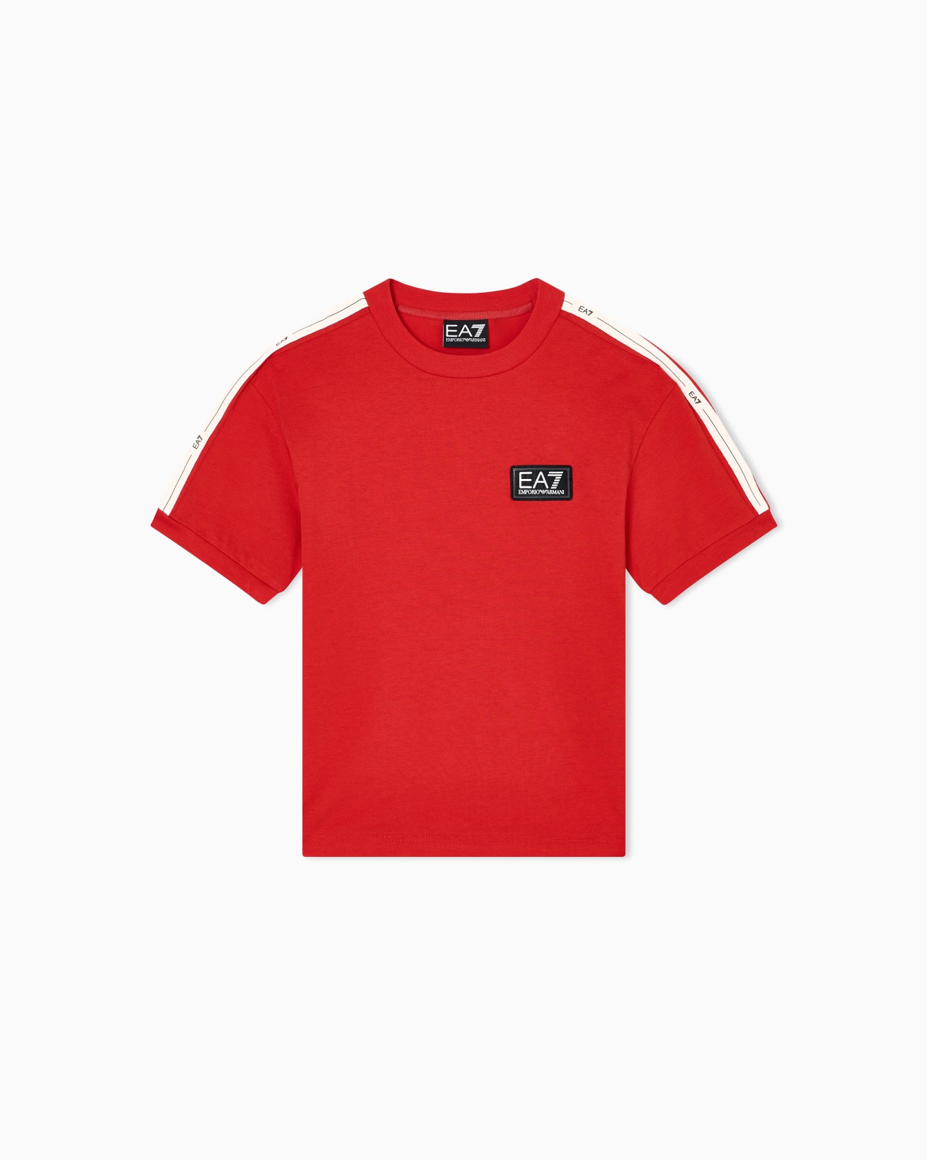 Logo Series ボーイズ クルーネックTシャツ ピュアコットン スライドする 0