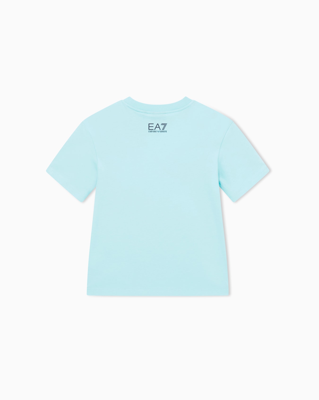 Logo Series Boy pure cotton crew-neck T-shirt with graffiti print Slide 2