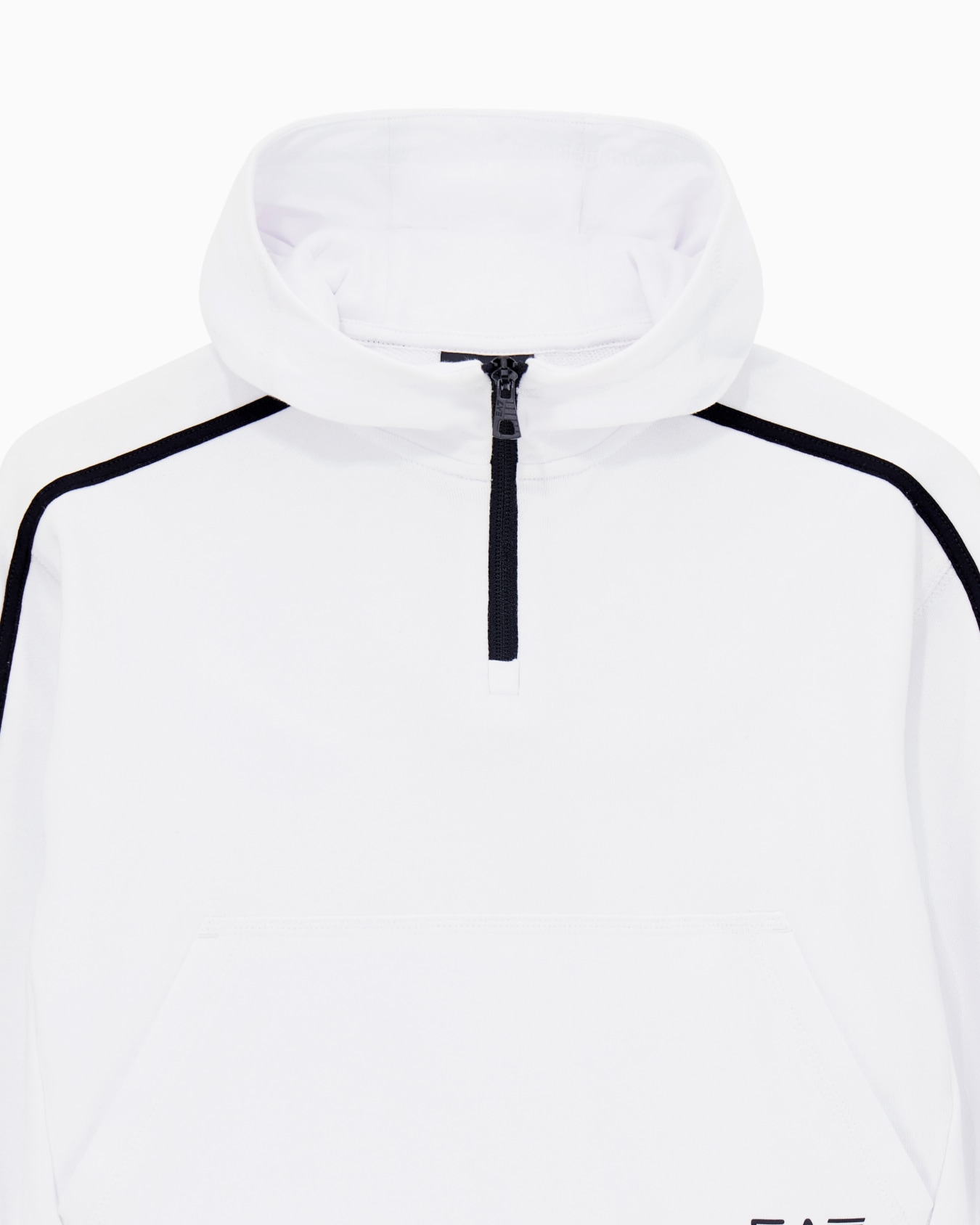 Sweat-shirt à capuche Logo Series Boy en mélange de coton biologique imprimé graffiti ASV Diapositive 1
