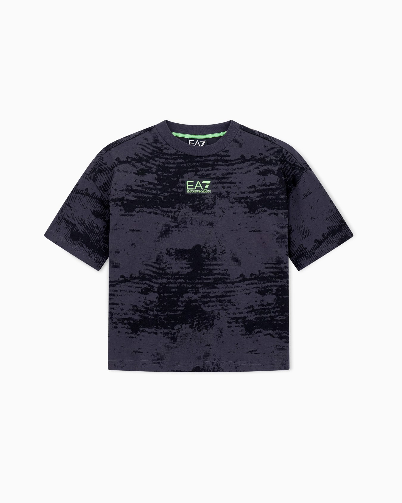 Graphic Series Boy cotton-blend T-shirt with print Slide 0