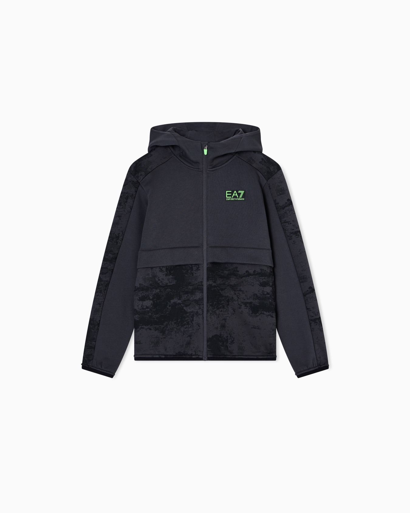 ASV Graphic Series Boy hooded sweatshirt in an organic cotton blend Slide 0