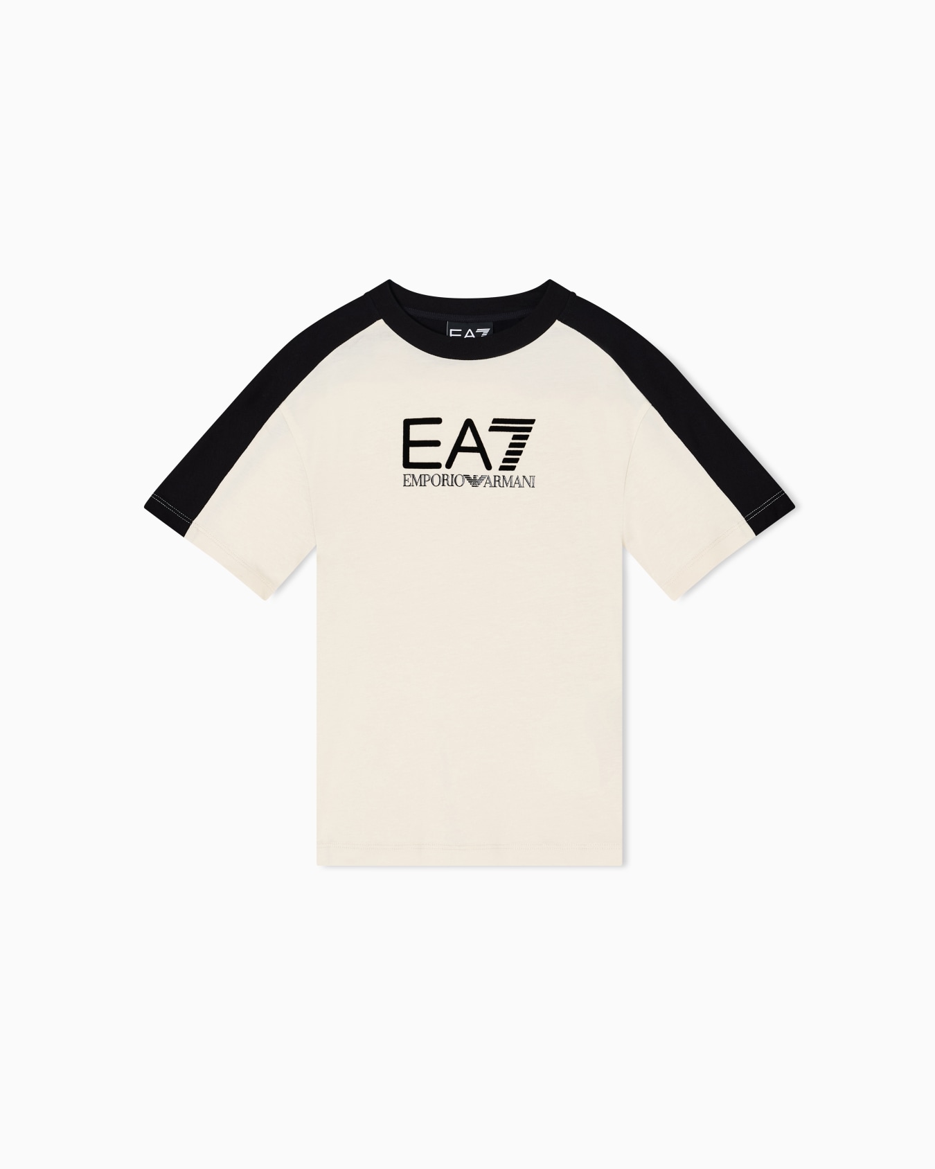 ASV Athletic Colour Block Boy organic cotton crew-neck T-shirt Slide 0