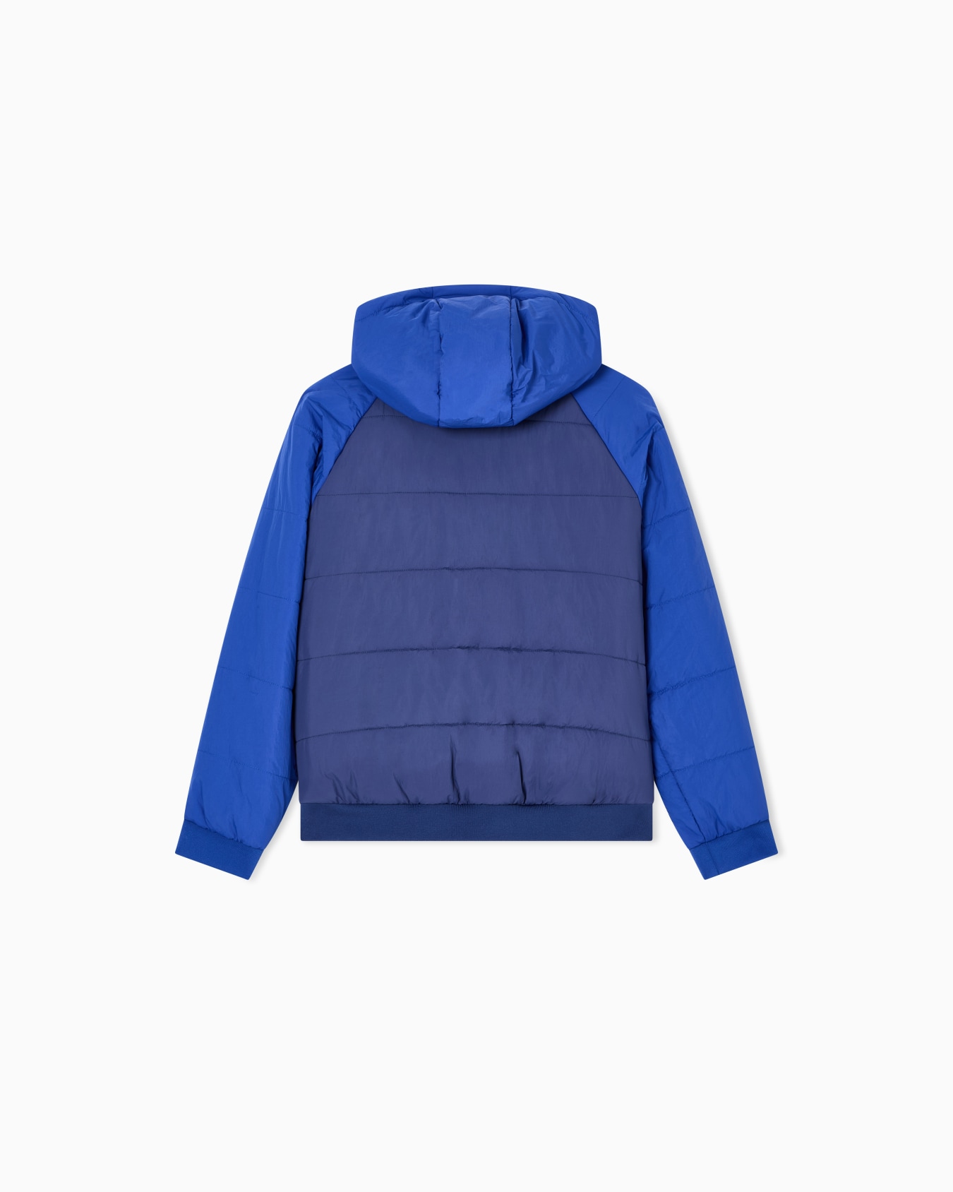 Colour Block Boy nylon hooded jacket Slide 2
