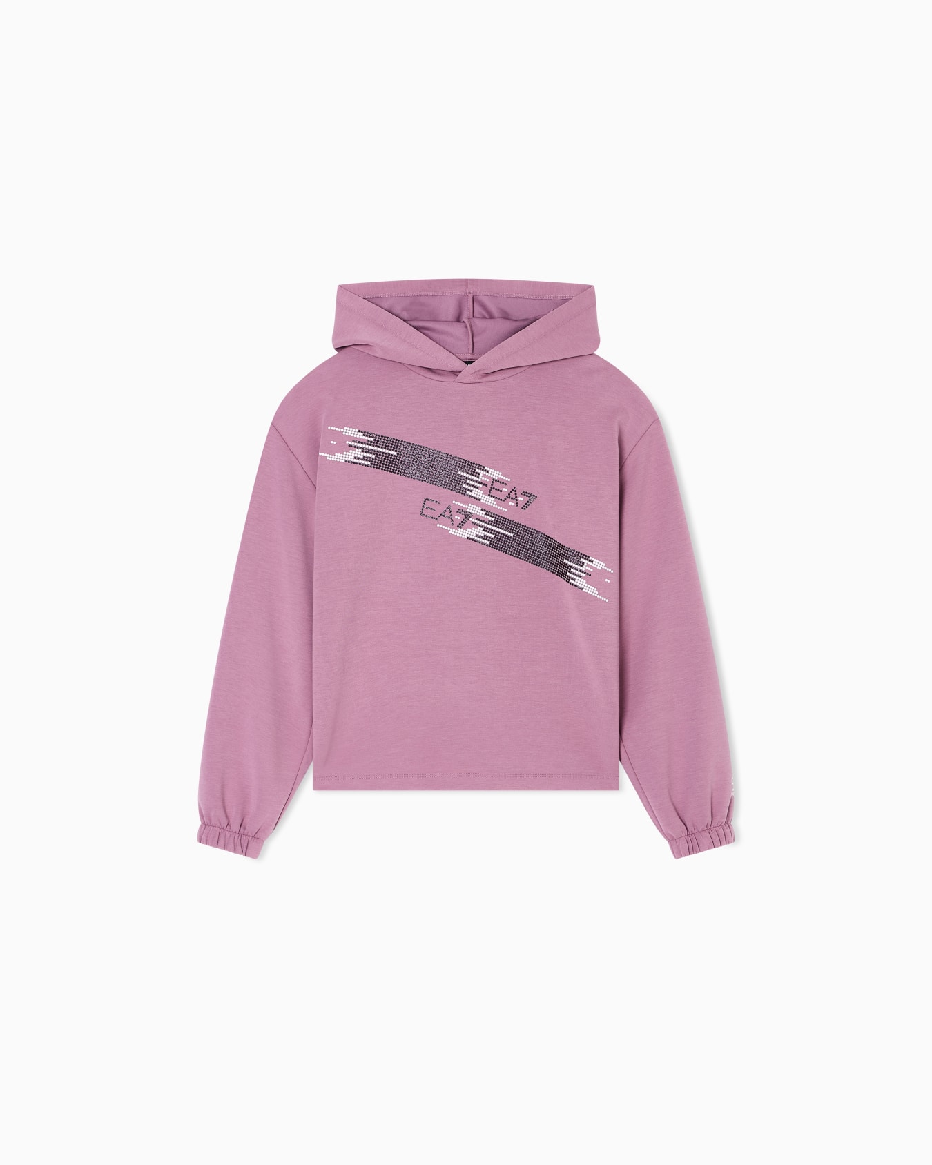 ASV Logo Series Girl recycled-fabric hooded sweatshirt Slide 0