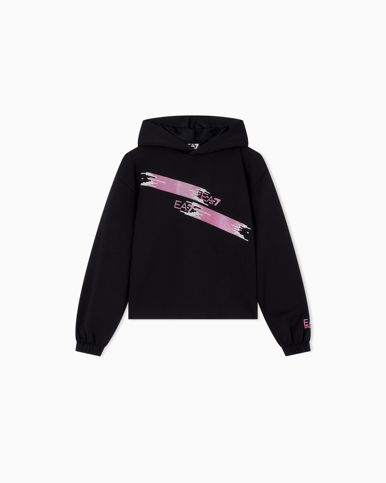 ASV Logo Series Girl recycled-fabric hooded sweatshirt Slide 0