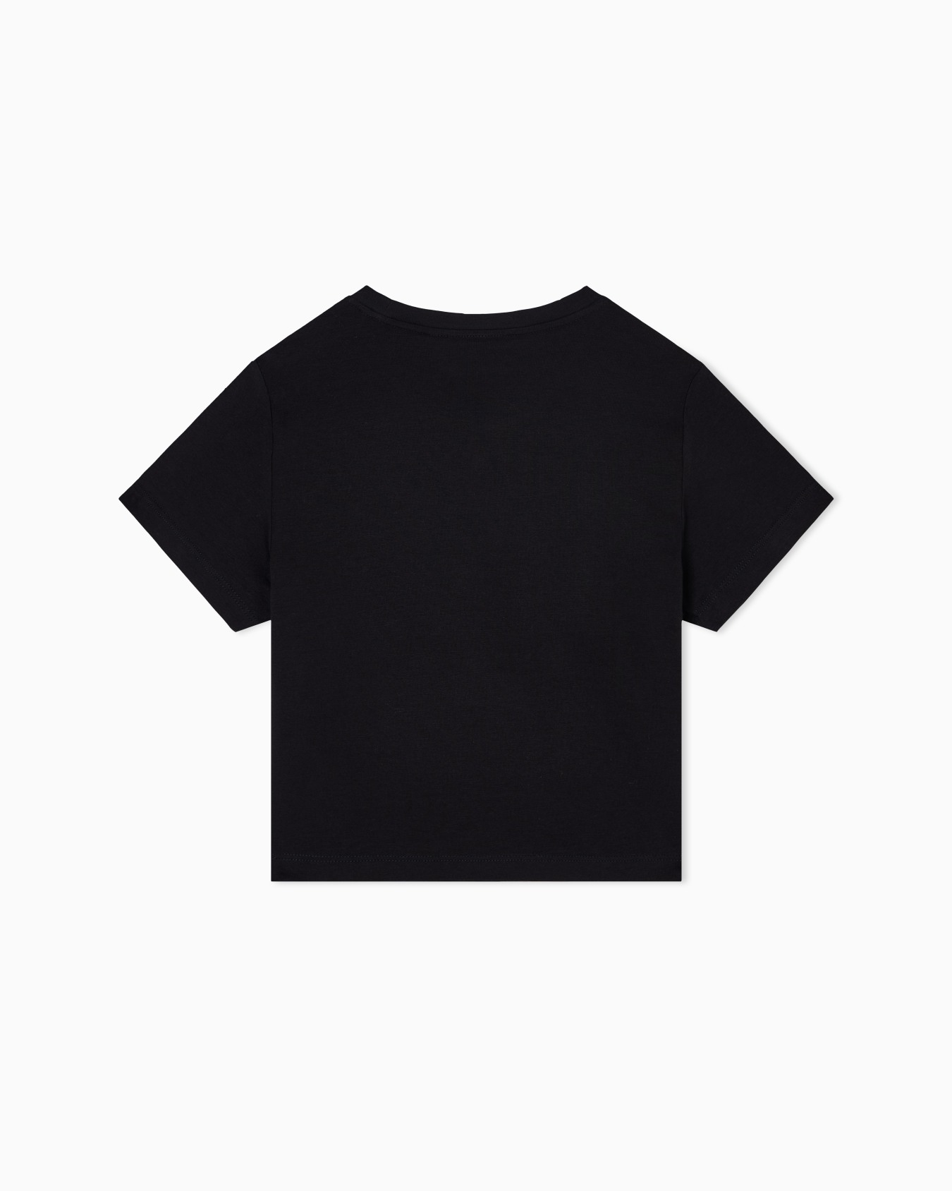 Core Identity Girl stretch-cotton crew-neck T-shirt  Slide 2