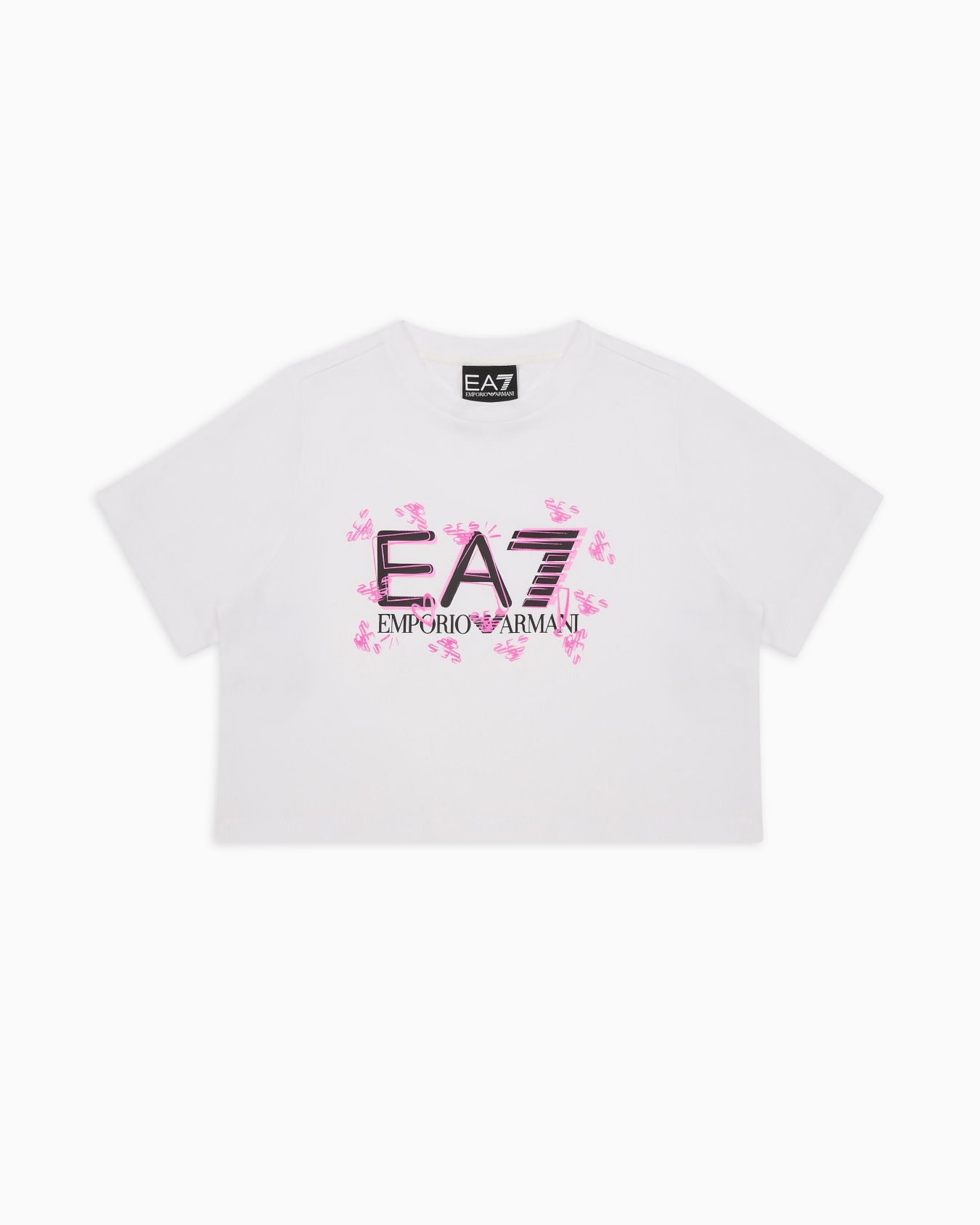 T-shirt Logo Series Girl en coton stretch  Diapositive 0