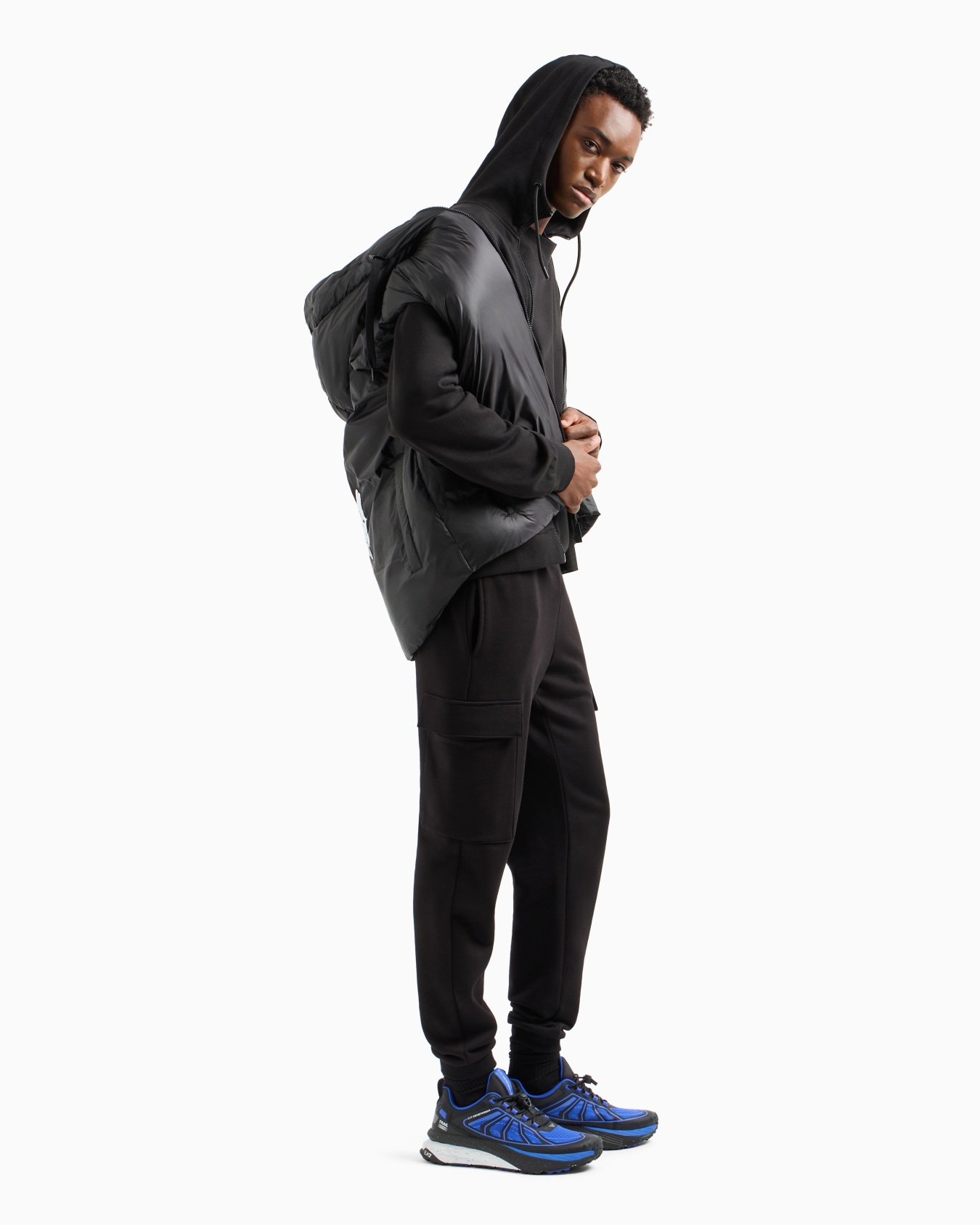 Cotton hooded Graphic Series sweatshirt Slide 3