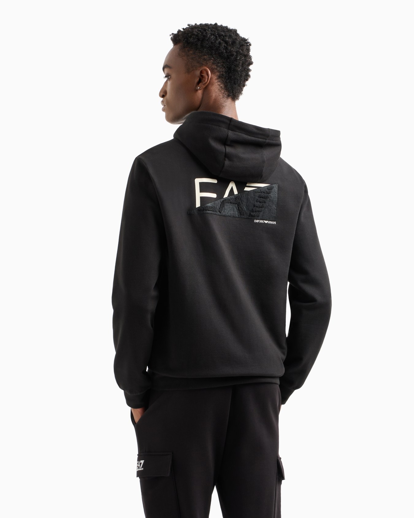 Cotton hooded Graphic Series sweatshirt Slide 2