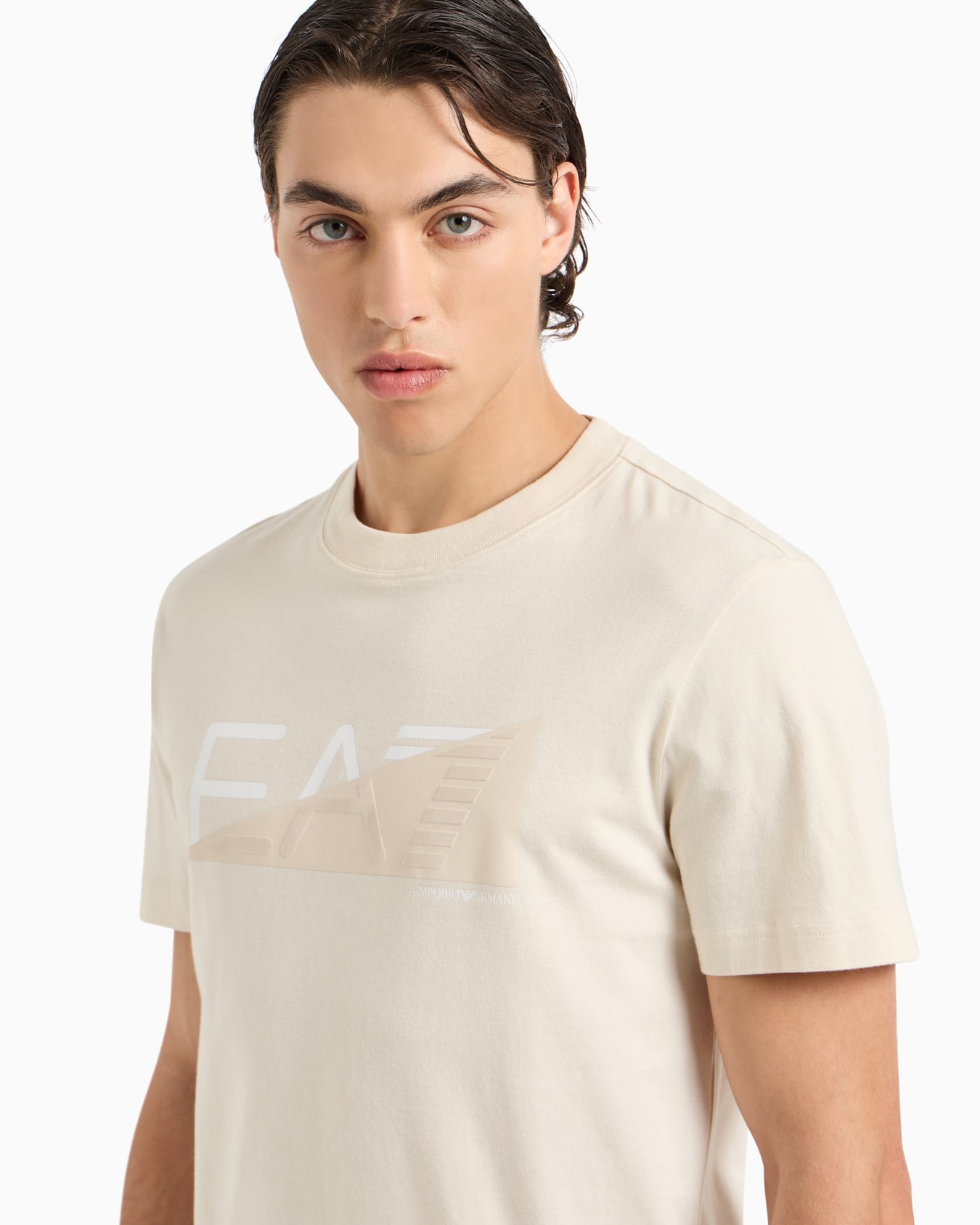 Graphic Series cotton crew-neck T-shirt Slide 4