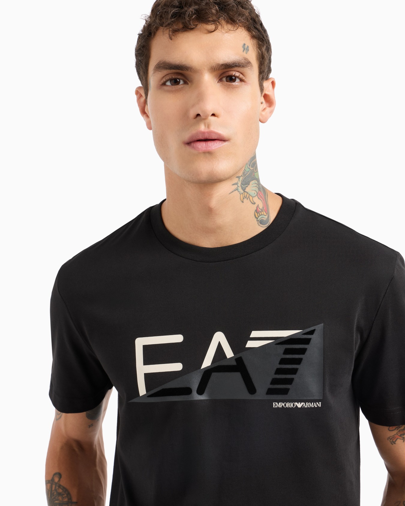 Graphic Series cotton crew-neck T-shirt Slide 4