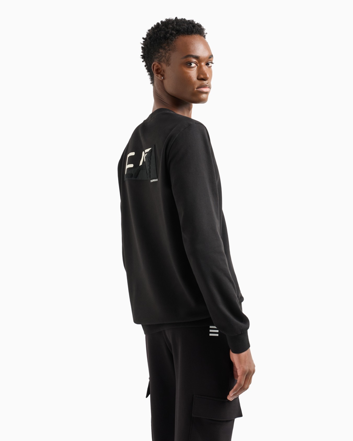 Graphic Series cotton crew-neck sweatshirt Slide 2