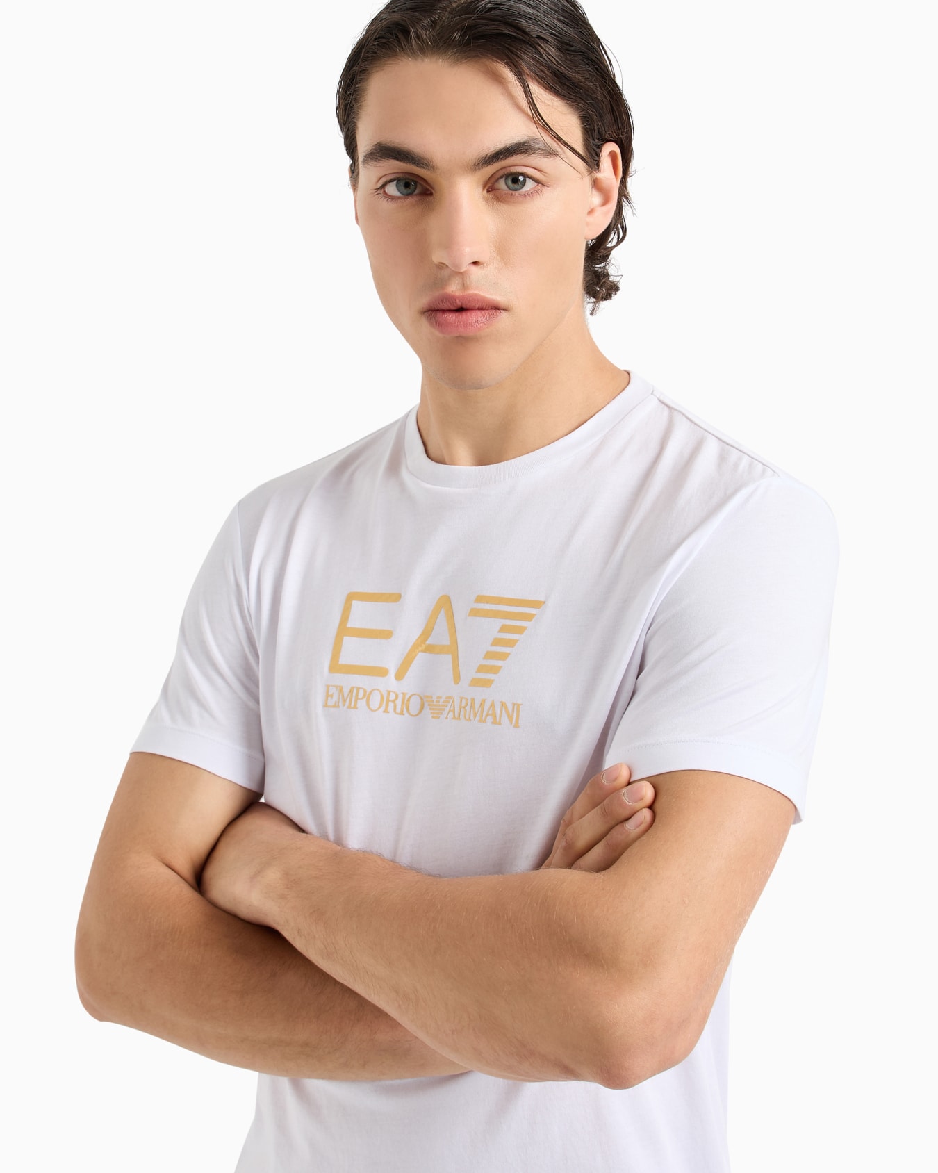 Gold Label cotton jersey crew-neck T-shirt Slide 4