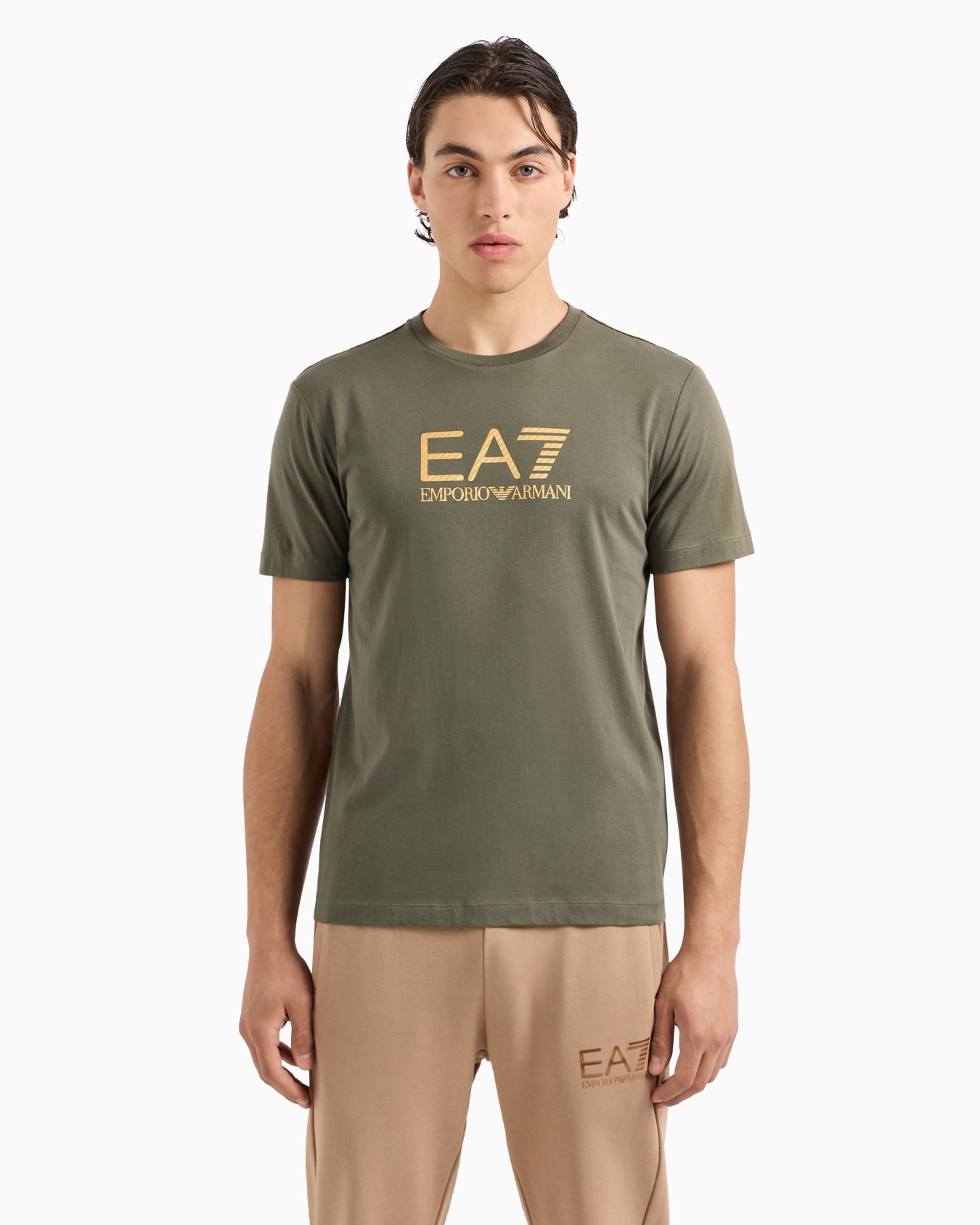 Gold Label cotton jersey crew-neck T-shirt Slide 1