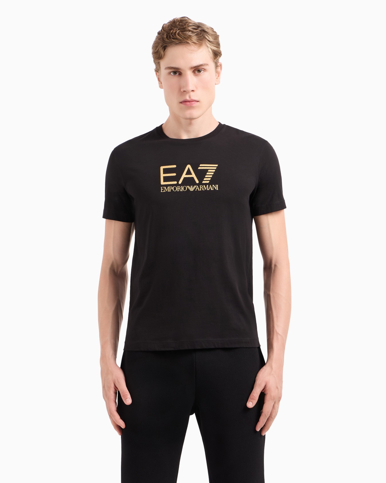 Gold Label cotton jersey crew-neck T-shirt Slide 1