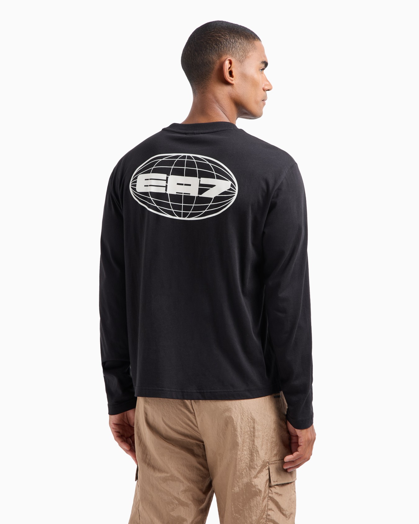 Graphic Series organic-cotton crew-neck sweatshirt Slide 2