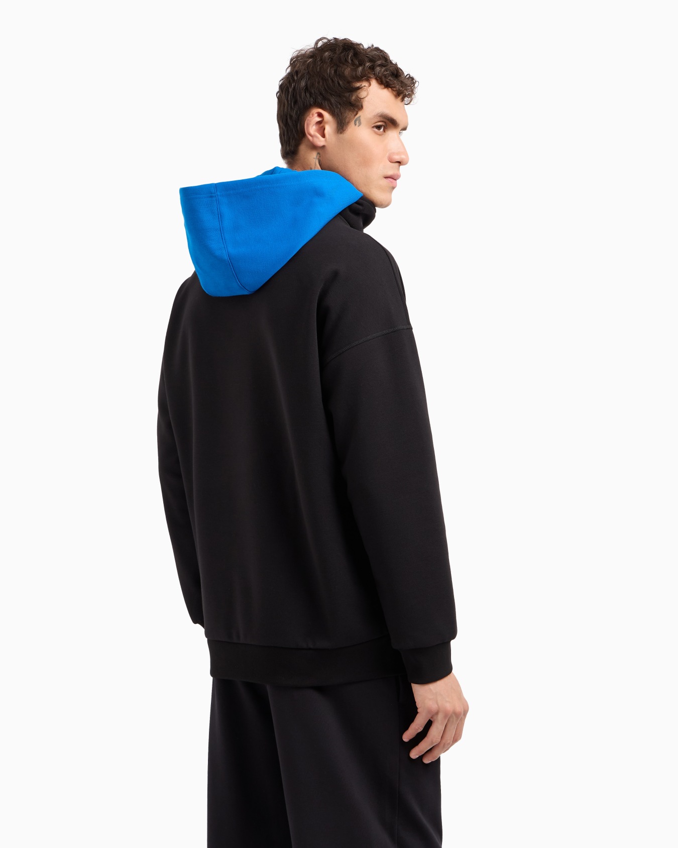Graphic Series printed cotton-blend hooded sweatshirt Slide 2