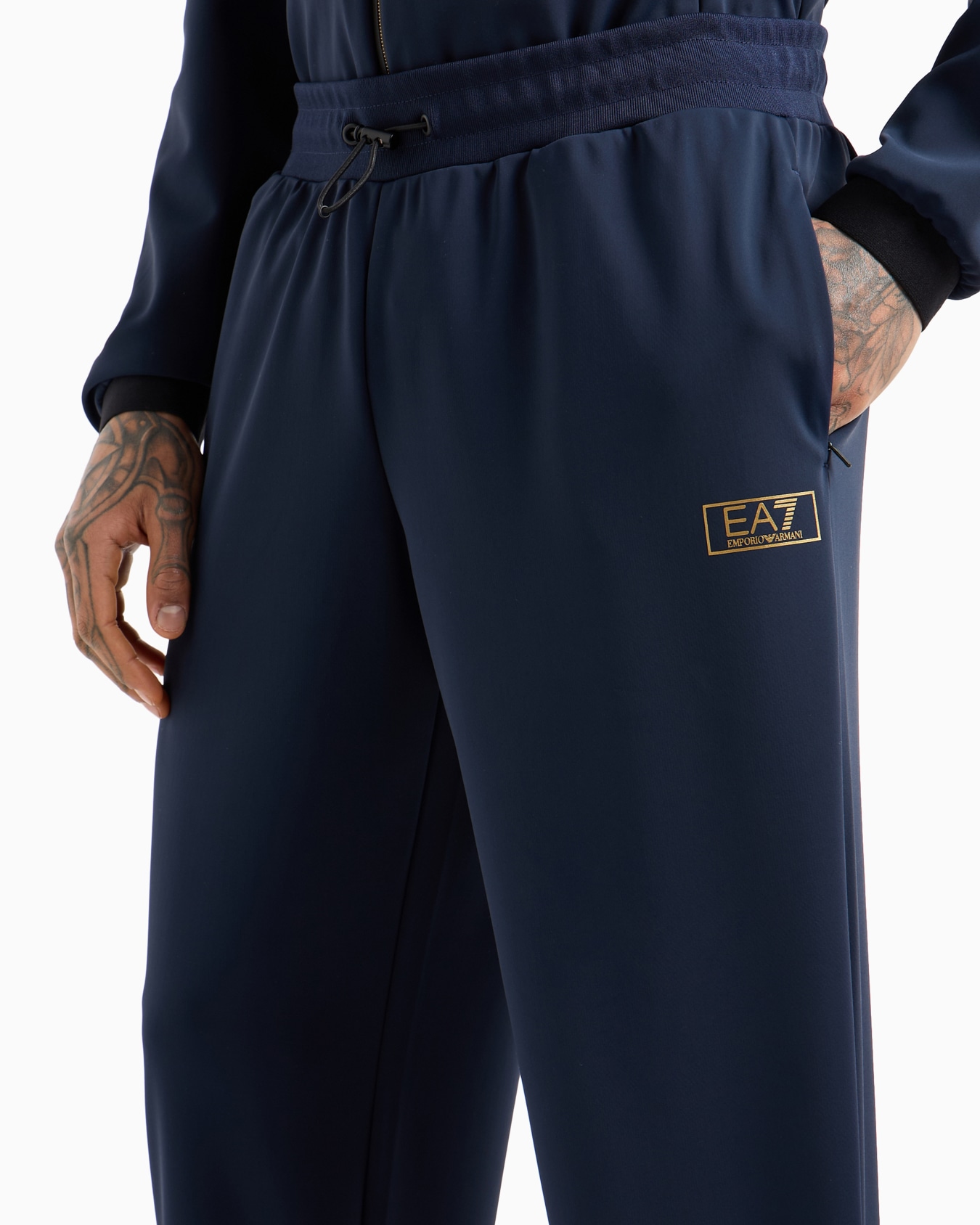 Pantalon de jogging en tissu technique stretch Gold Label Diapositive 4