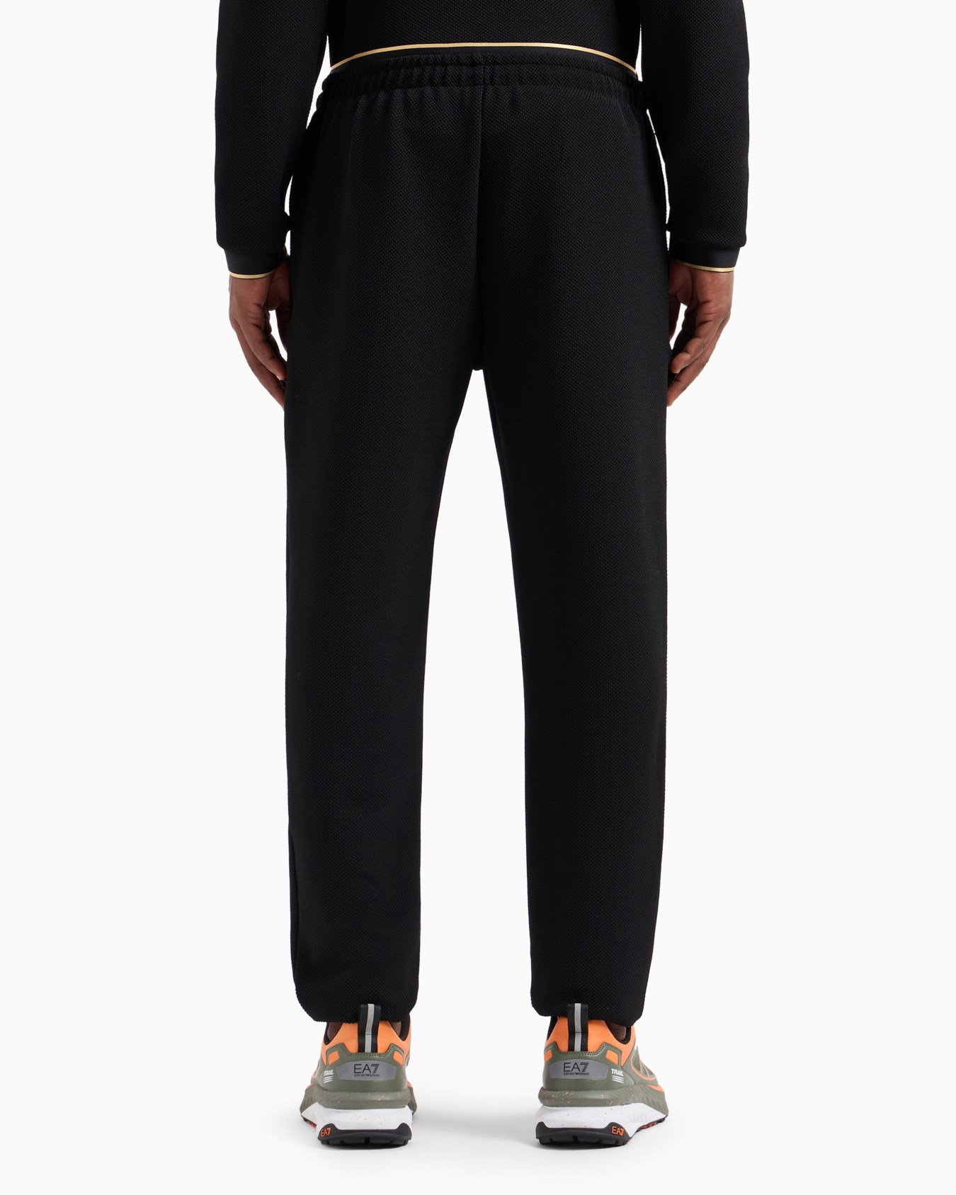 Gold Label stretch technical-piqué joggers Slide 2
