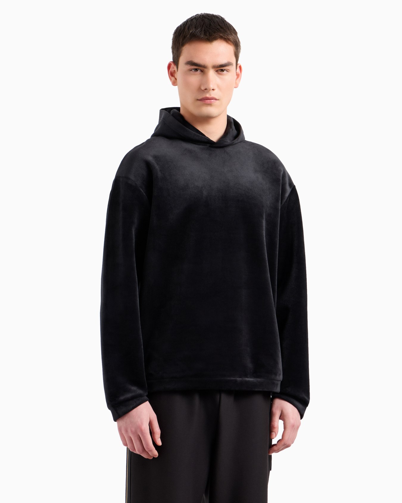 Cotton-blend hooded Gold Label sweatshirt Slide 1