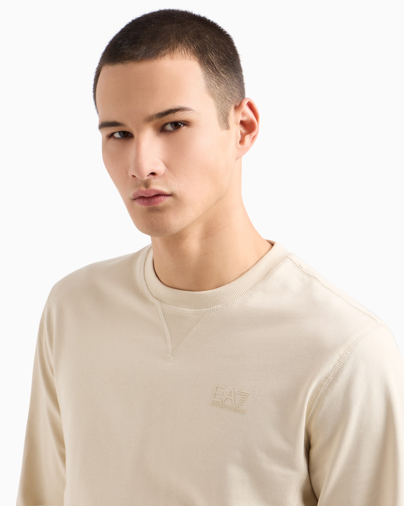 Sweat-shirt ras-du-cou Visibility en coton  Diapositive 4