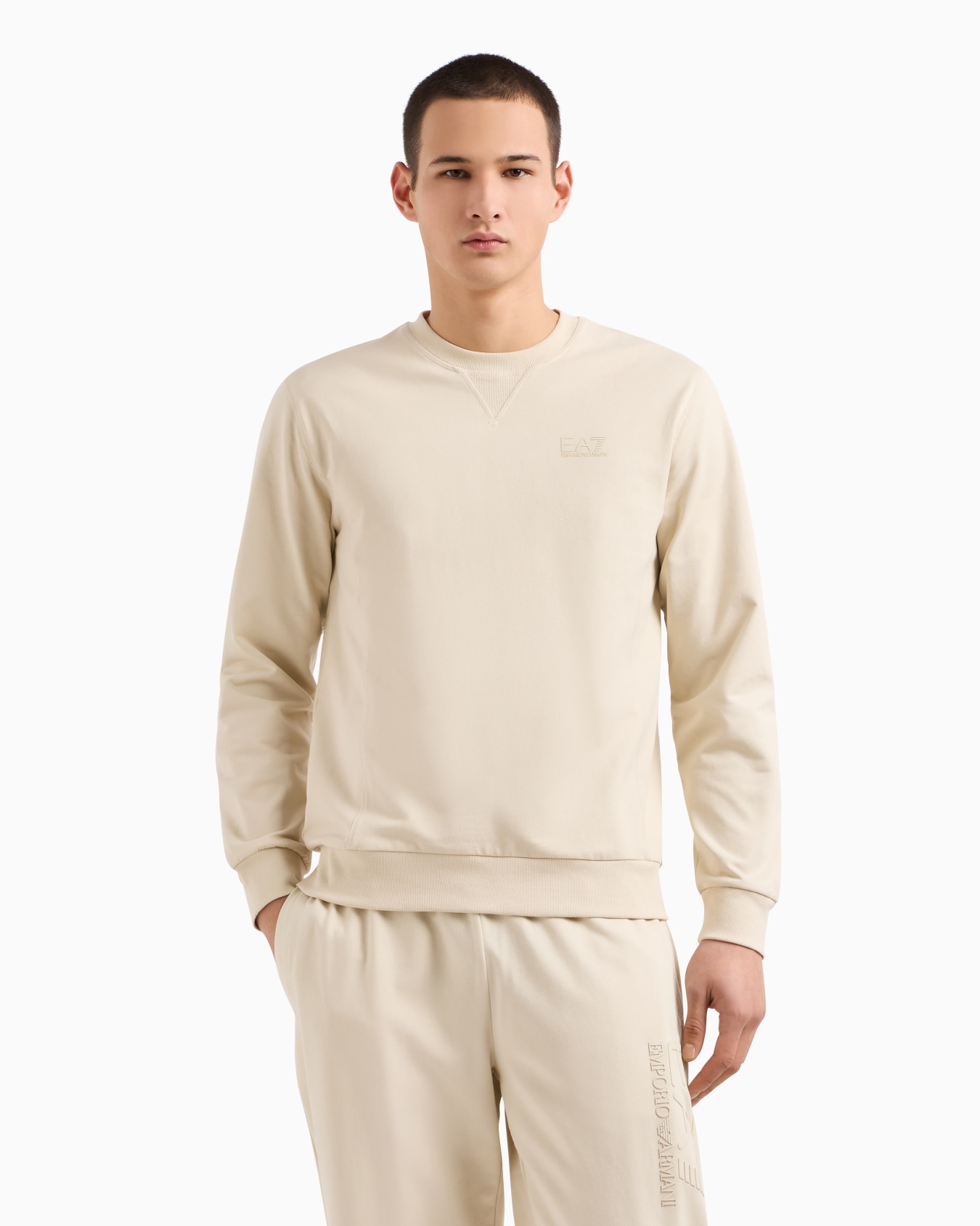 Sweat-shirt ras-du-cou Visibility en coton  Diapositive 3