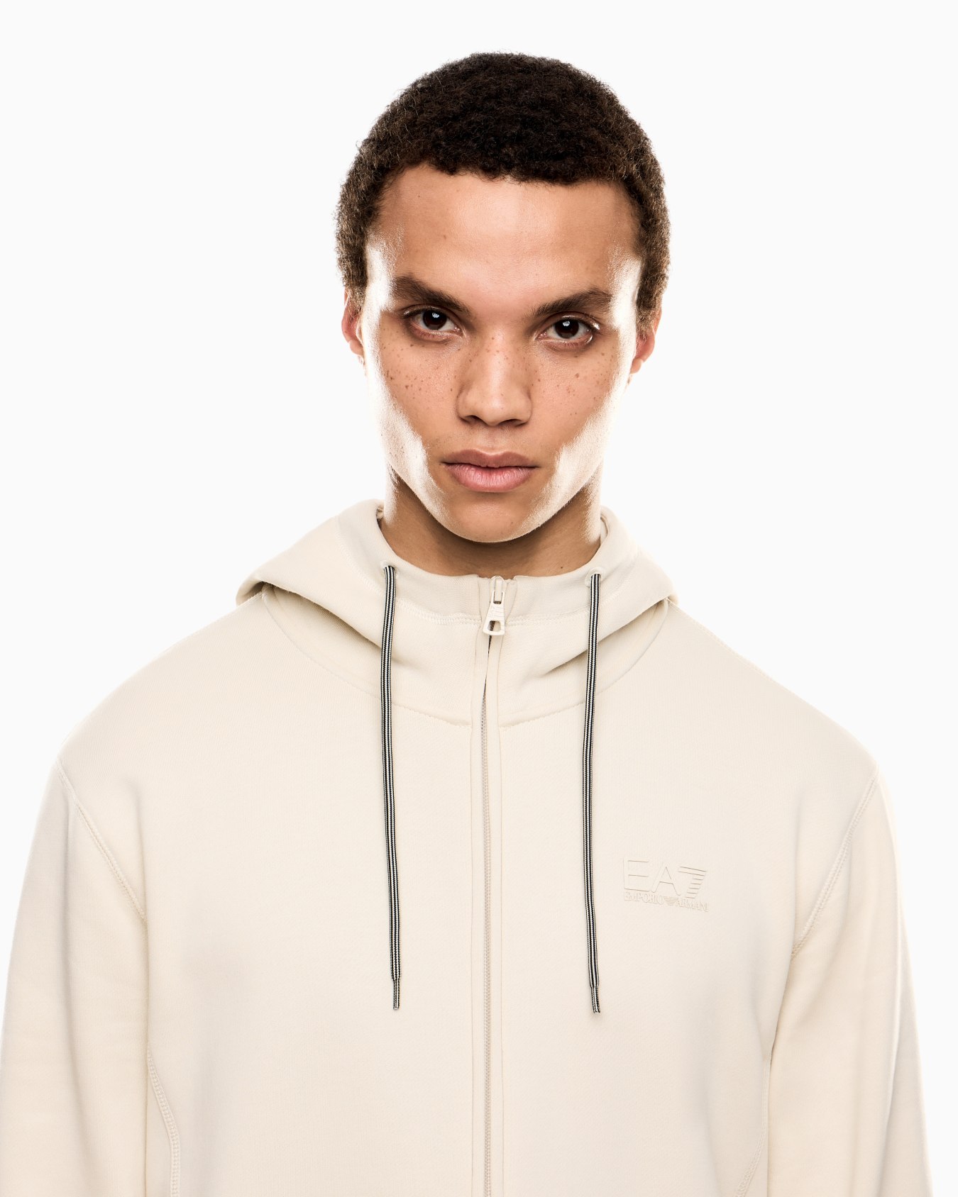 Visibility cotton-blend jersey-fleece tracksuit Slide 3