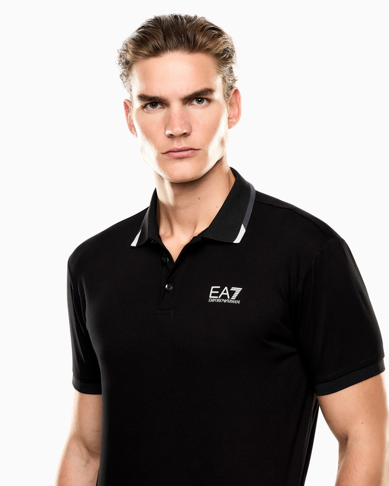 Polo Summer Block en jersey de coton Diapositive 4