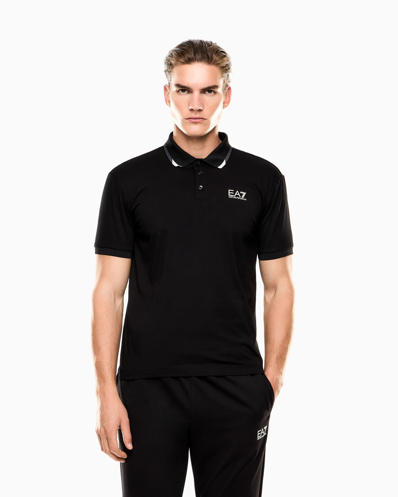 Polo Summer Block en jersey de coton Diapositive 3