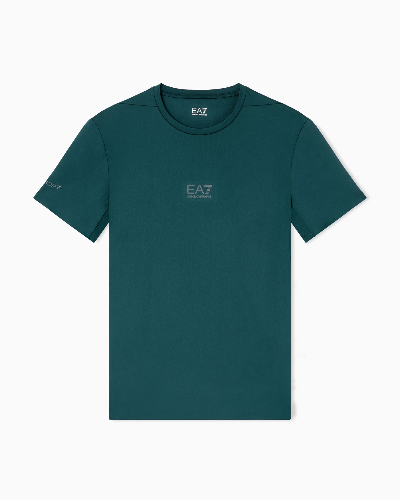 Dynamic Athlete crew-neck T-shirt in VIGOR7 technical fabric Slide 0