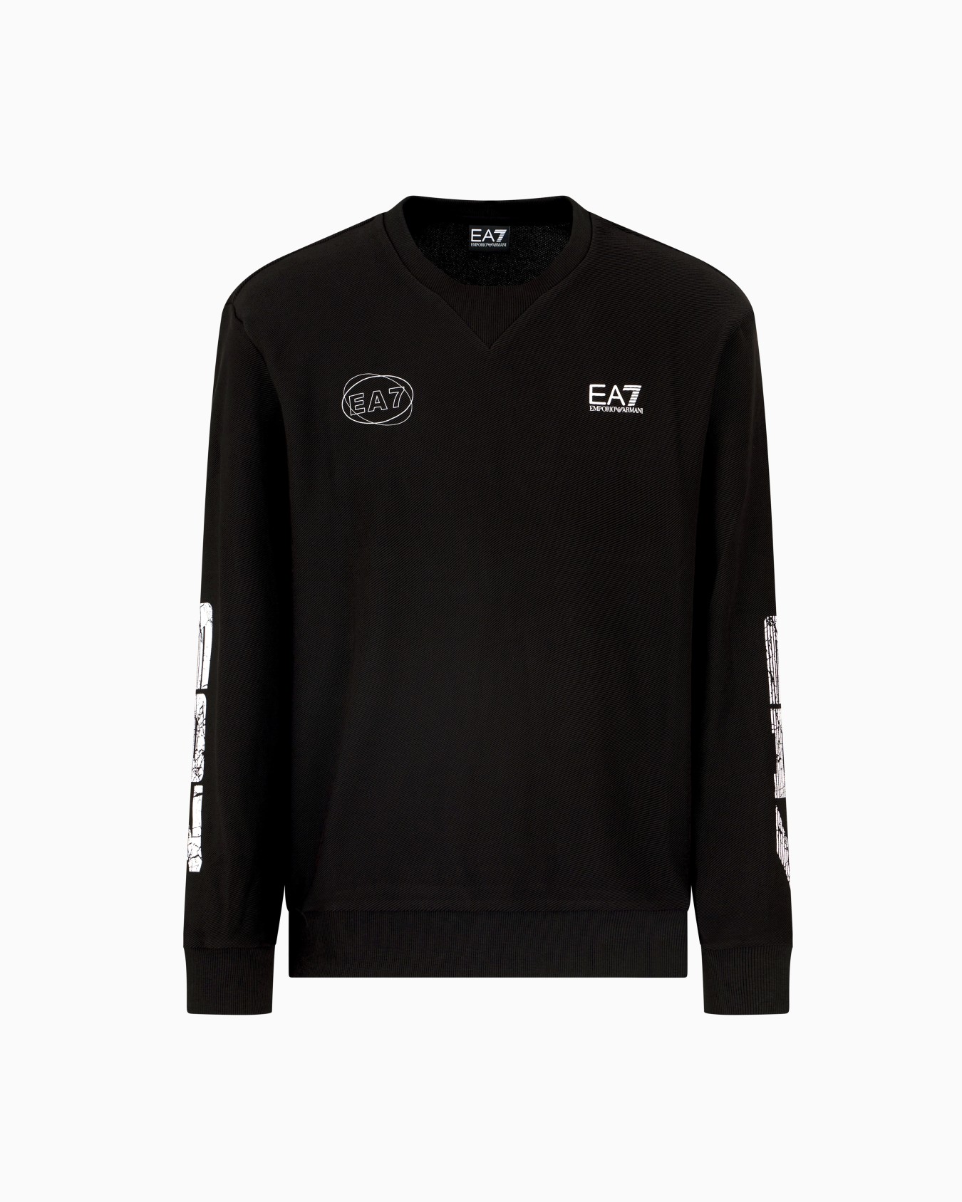 Graphic Series cotton crew-neck sweatshirt Slide 0