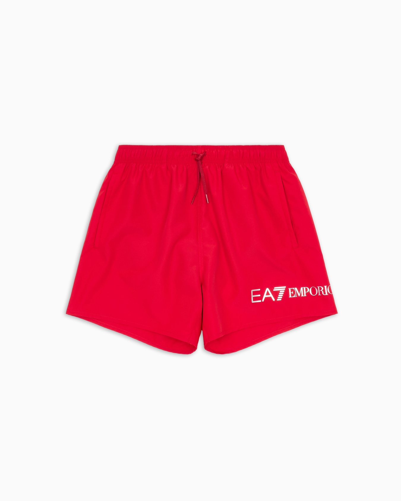 Swim trunks with logo Slide 0