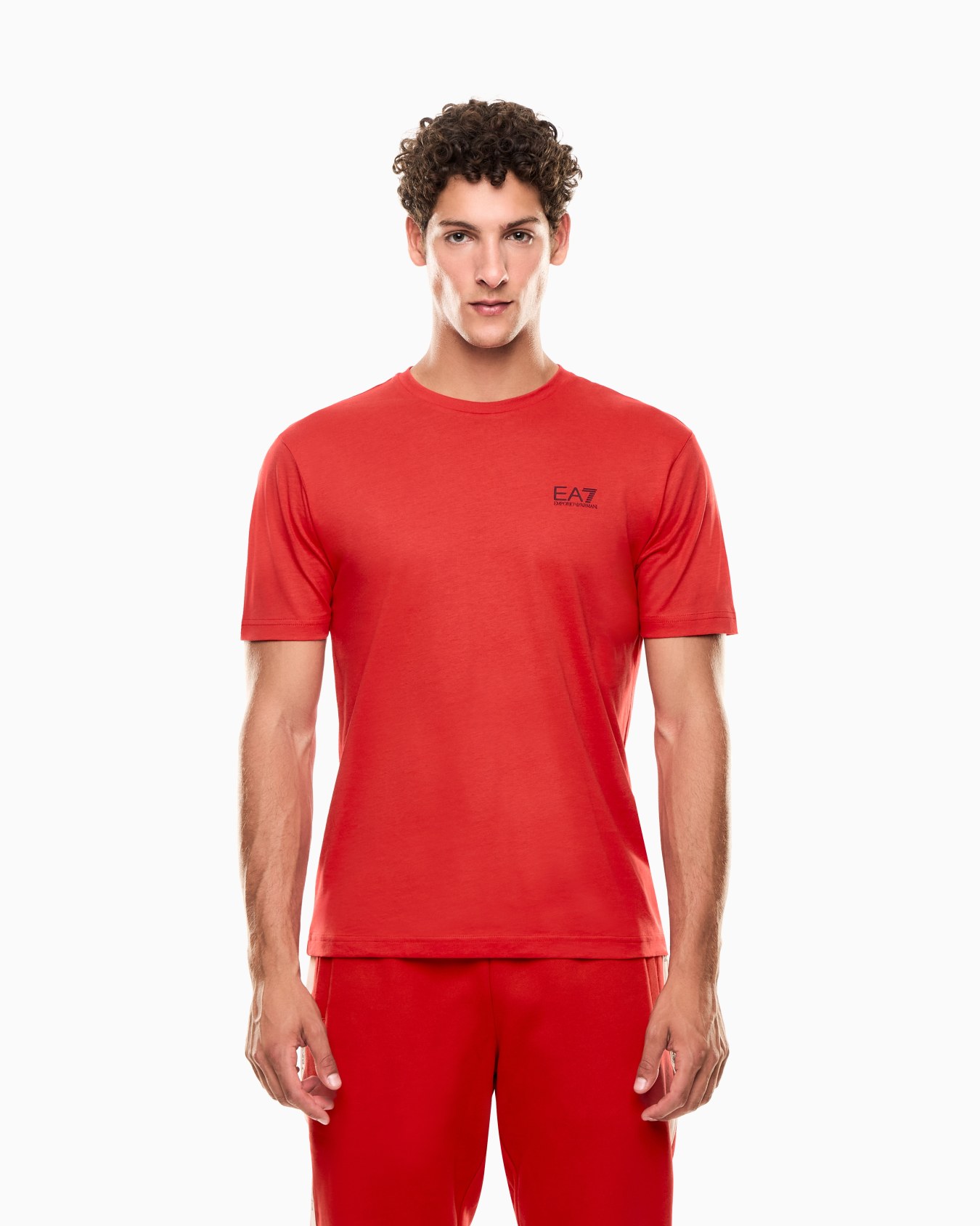 T-shirt Logo Series in jersey di cotone Slide 3