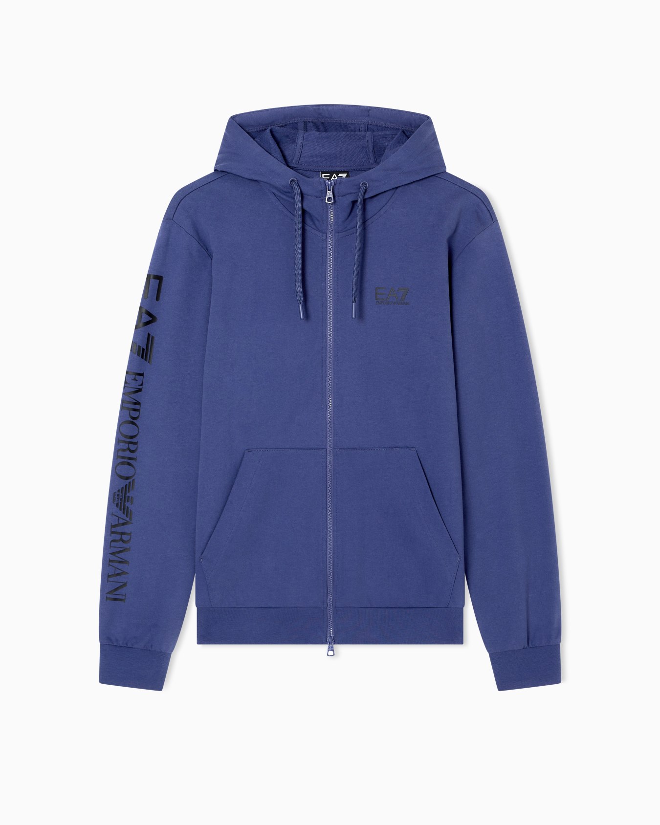 Logo Series Sweatshirt aus Baumwolle mit Kapuze Folie 0