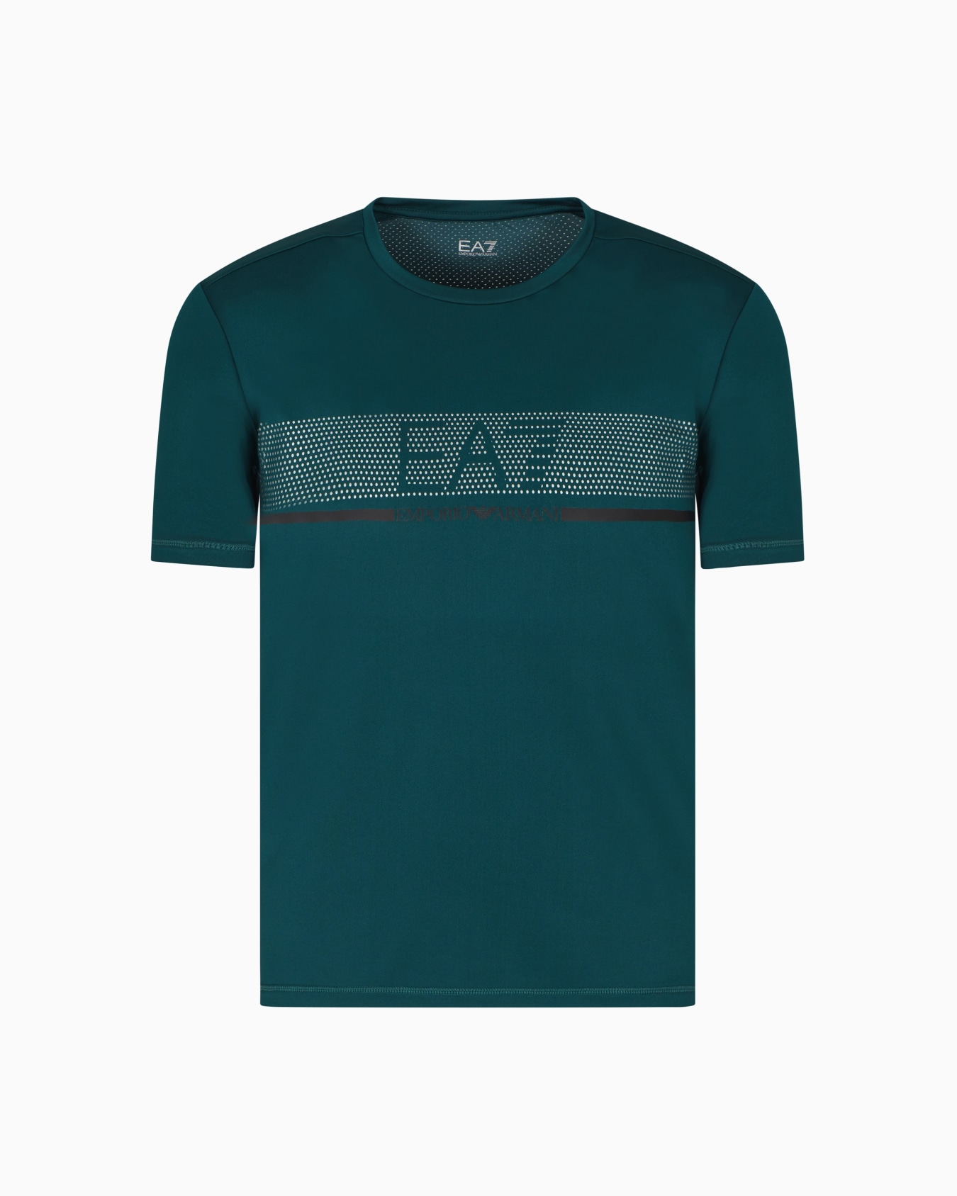 Camiseta de cuello redondo Dynamic Athlete de tejido técnico VIGOR7 Diapositiva 0