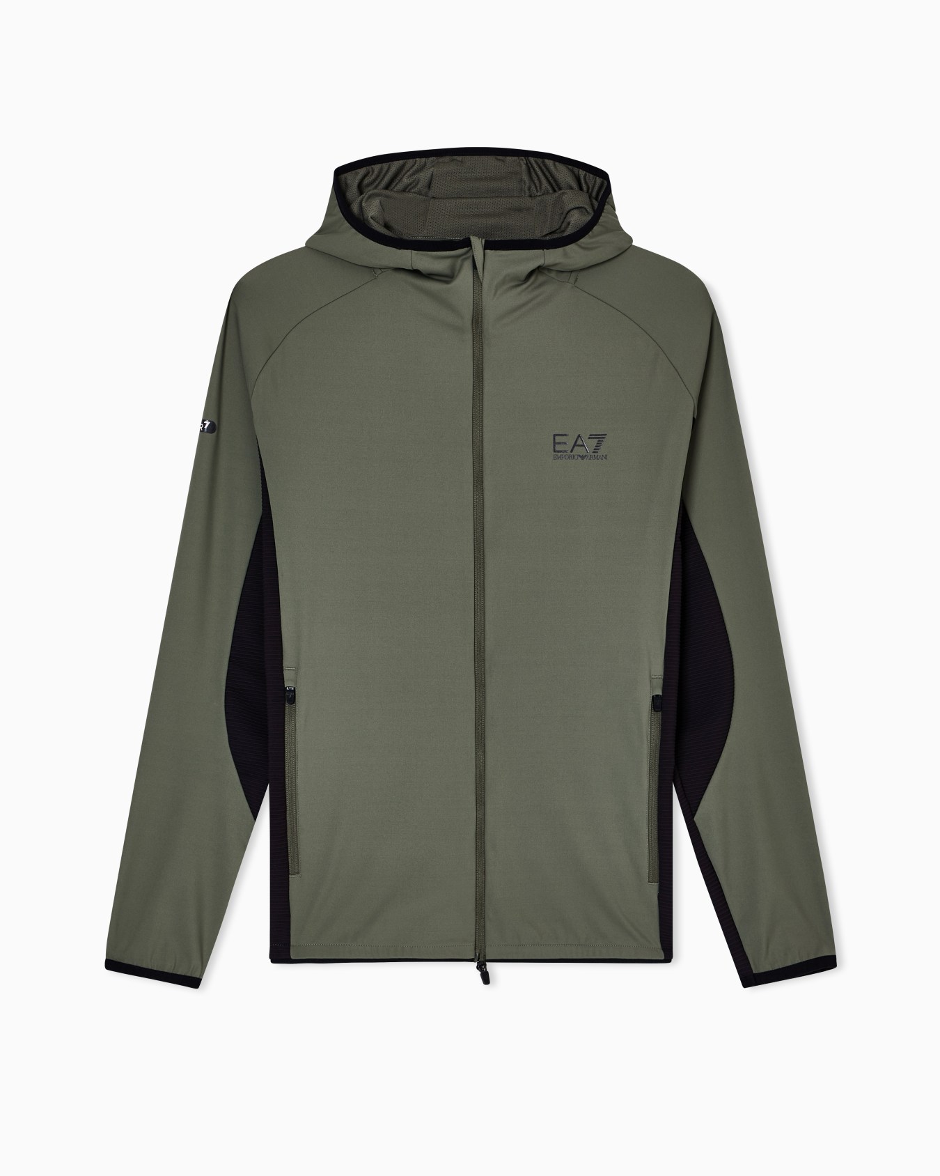 Dynamic Athlete hooded sweatshirt in VIGOR7 technical fabric Slide 0