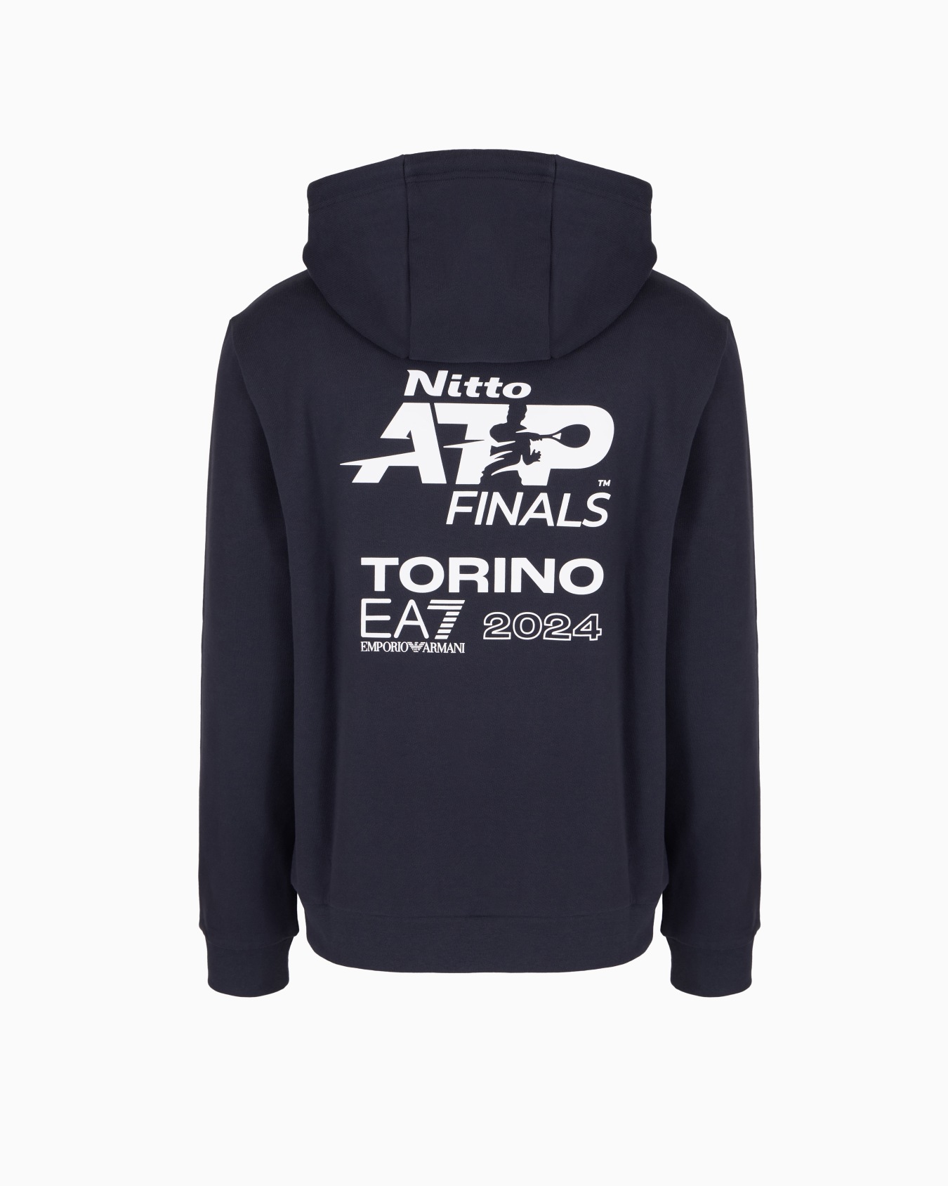 Sudadera con capucha de mezcla de algodón orgánico Nitto ATP Finals Diapositiva 1
