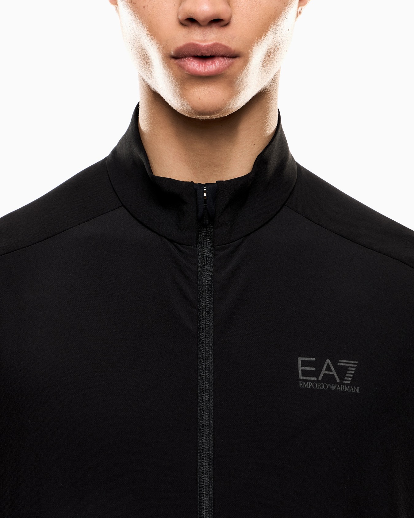 Sweat-shirt façon cardigan Dynamic Athlete en tissu technique VENTUS7 Diapositive 4