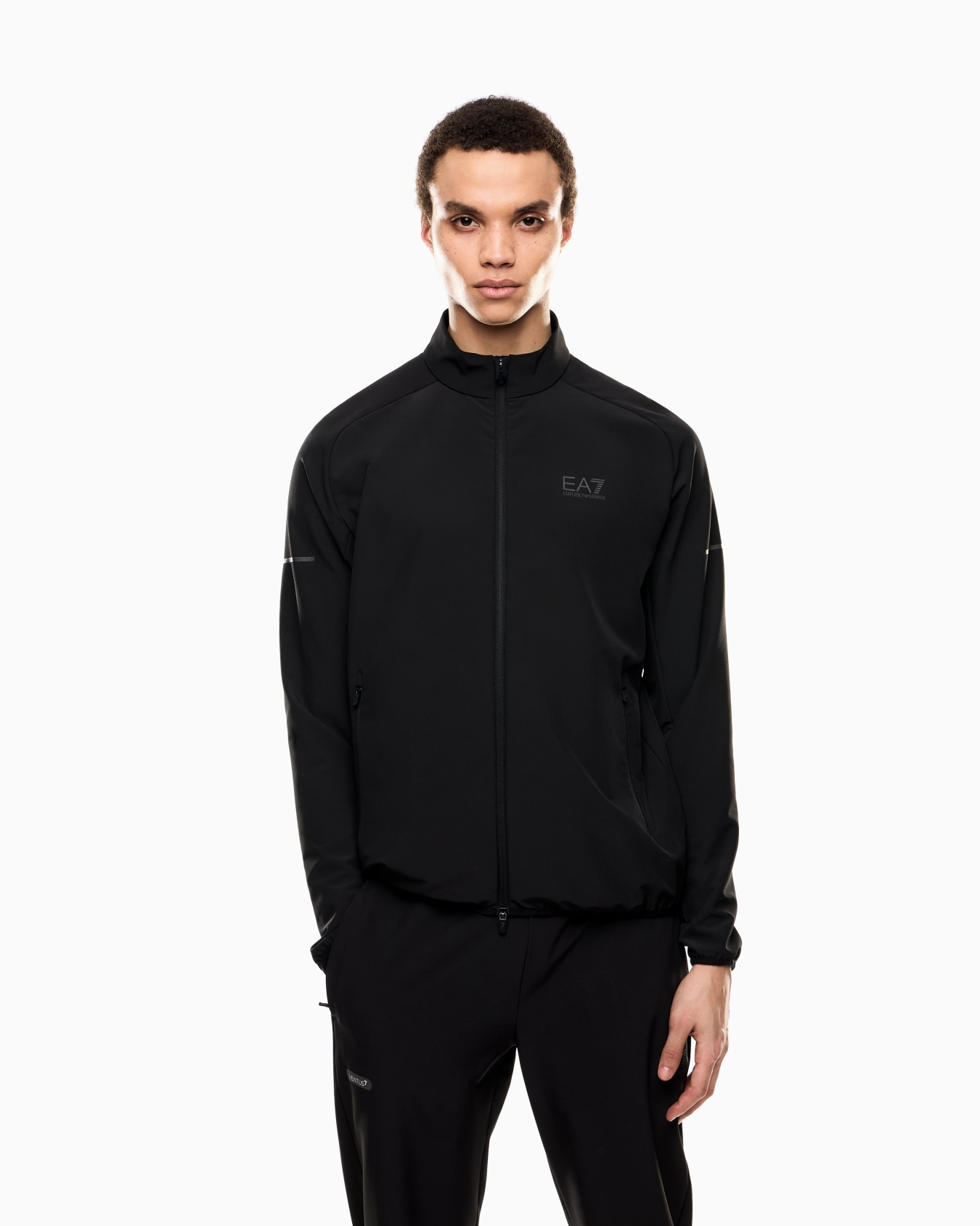 Sweat-shirt façon cardigan Dynamic Athlete en tissu technique VENTUS7 Diapositive 3