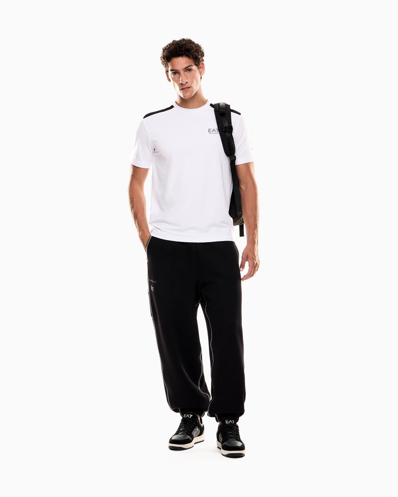 Dynamic Athlete クルーネックTシャツ Natural VENTUS7テクニカルファブリック  スライドする 1