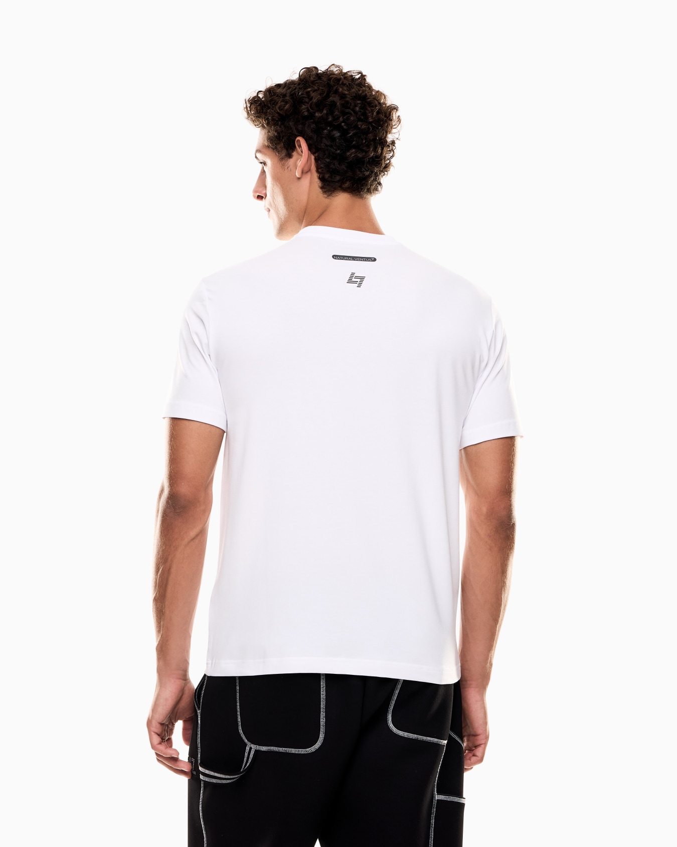 Dynamic Athlete クルーネックTシャツ Natural VENTUS7テクニカルファブリック  スライドする 2