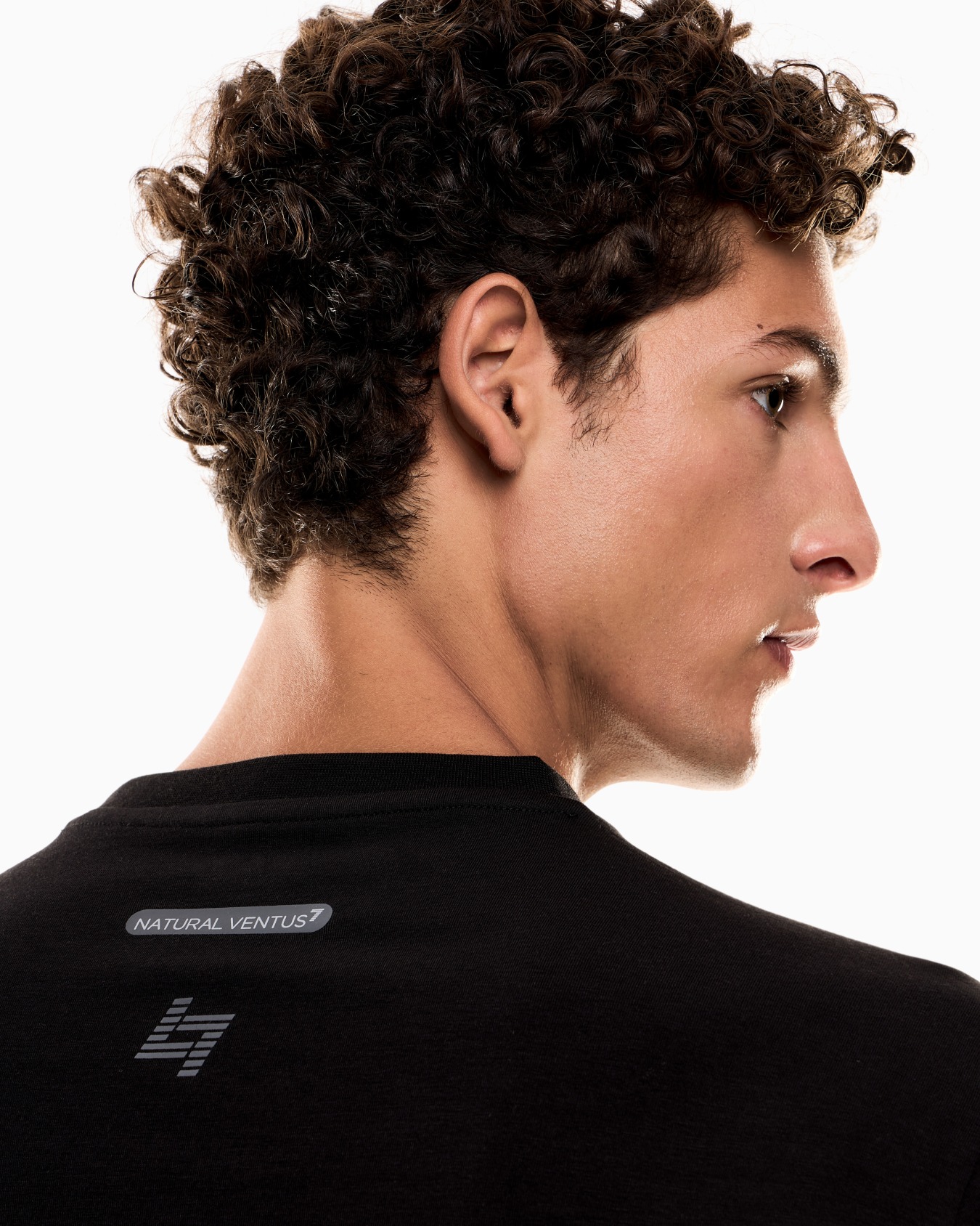 Dynamic Athlete クルーネックTシャツ Natural VENTUS7テクニカルファブリック  スライドする 4