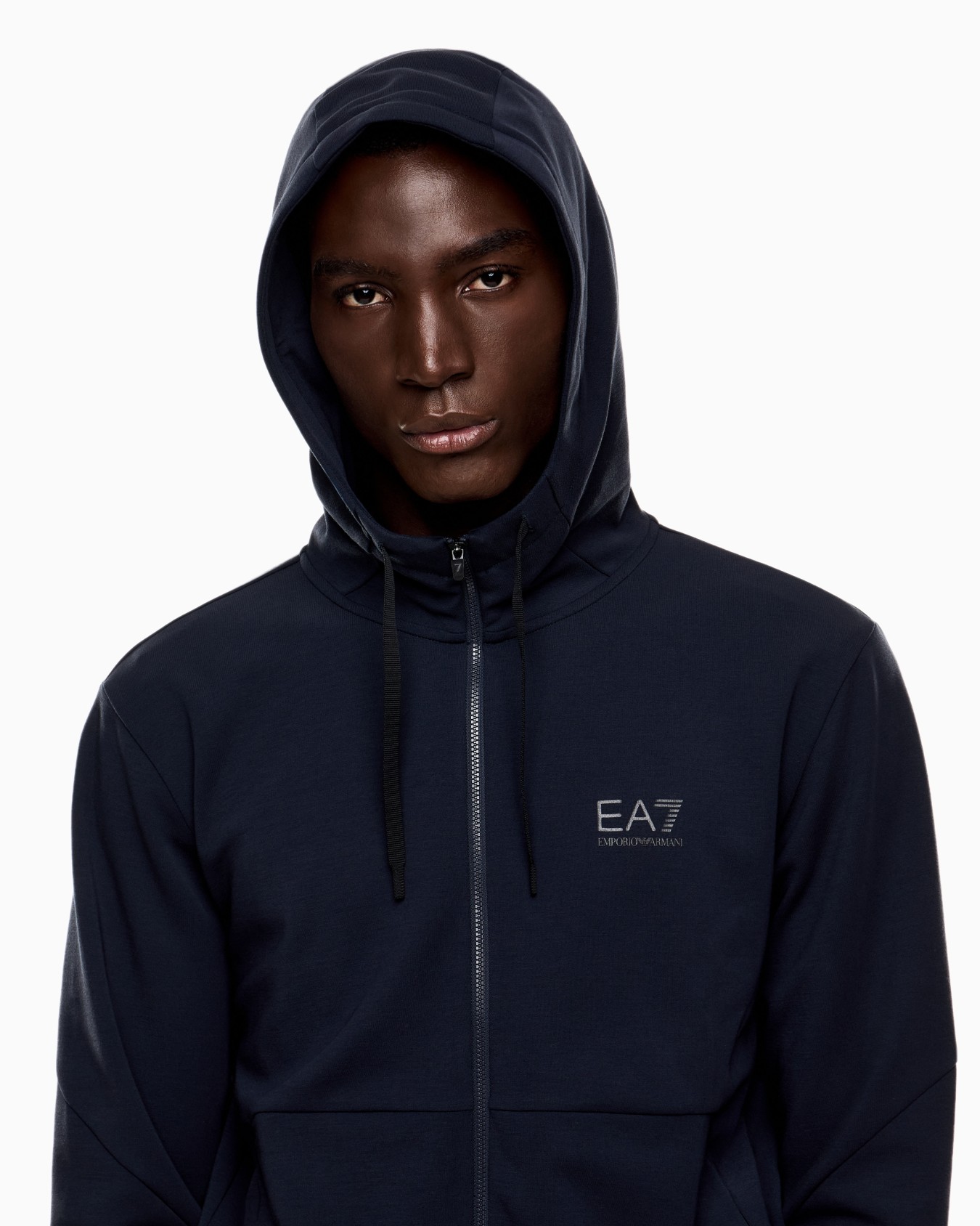 Dynamic Athlete hooded sweatshirt in Natural VENTUS7 technical fabric  Slide 4
