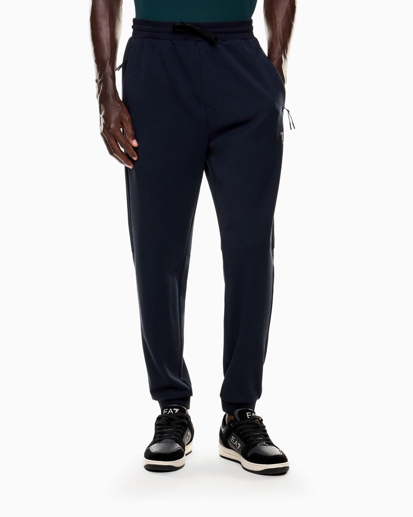 Dynamic Athlete joggers in Natural VENTUS7 technical fabric  Slide 3
