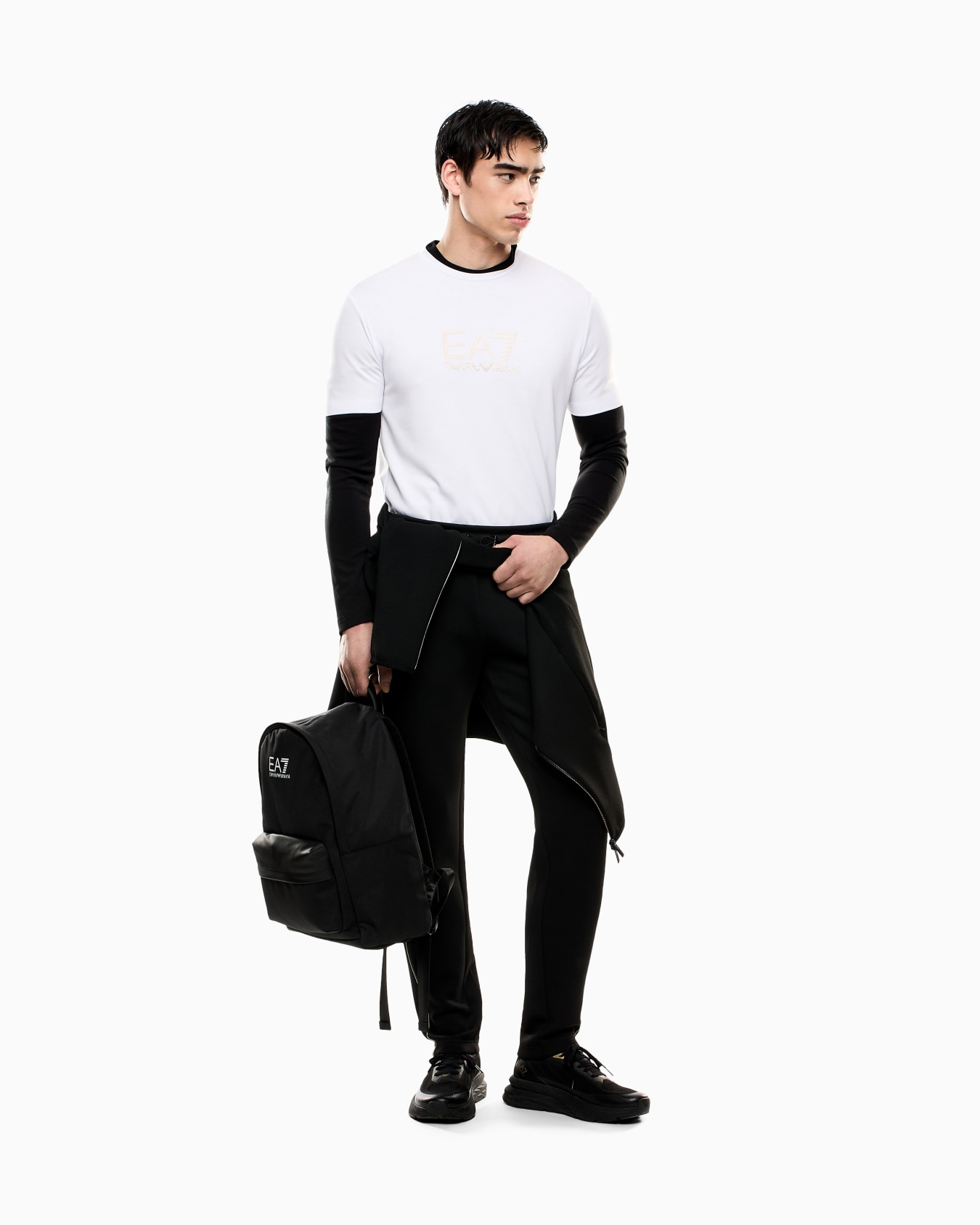 Gold Label viscose-blend crew-neck T-shirt Slide 1