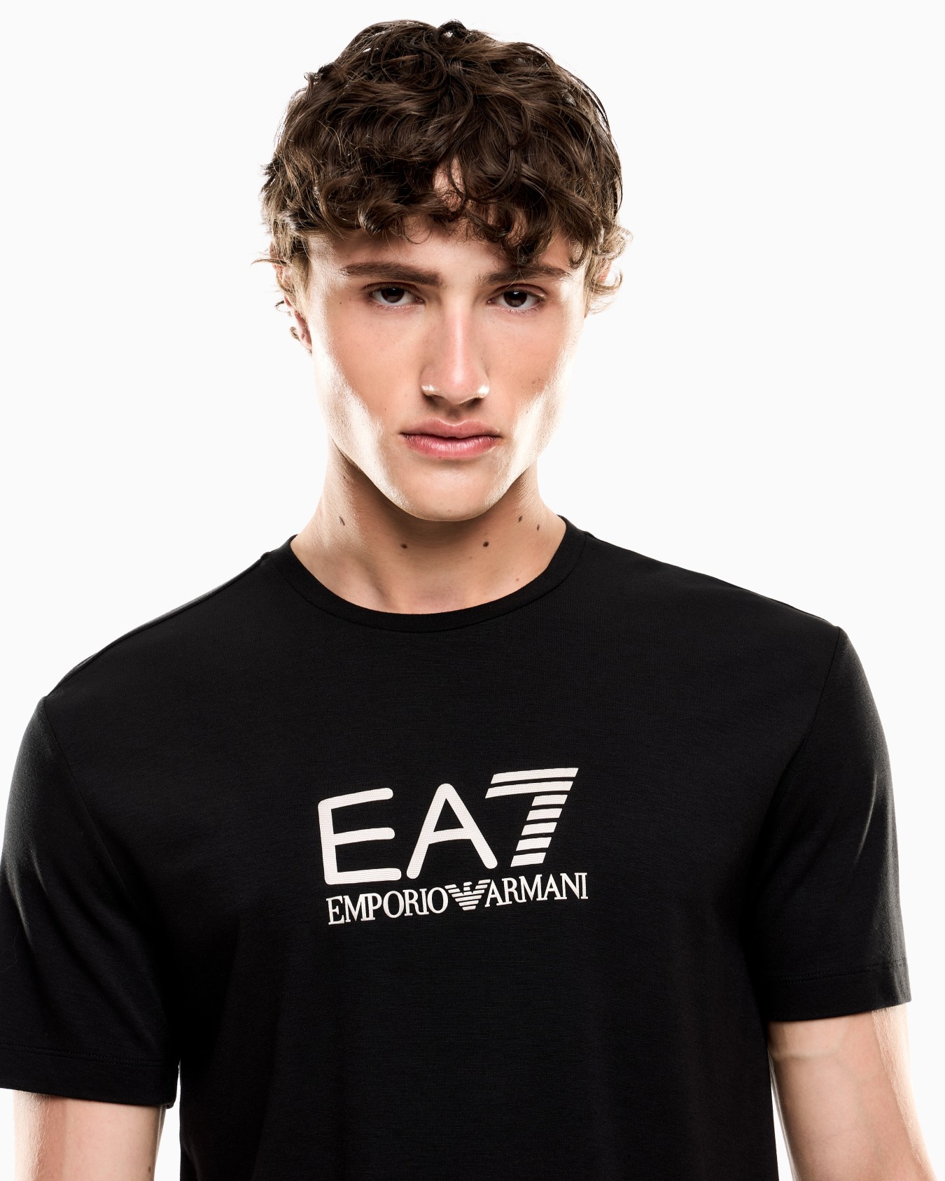 Gold Label viscose-blend crew-neck T-shirt Slide 4
